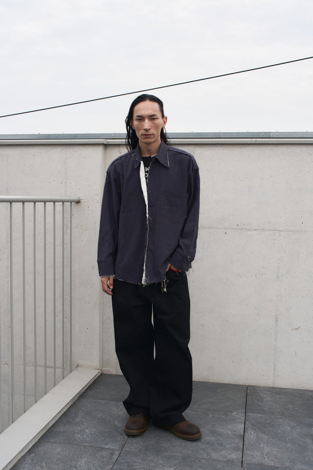 UL Cotton Shirts 01 NAVY