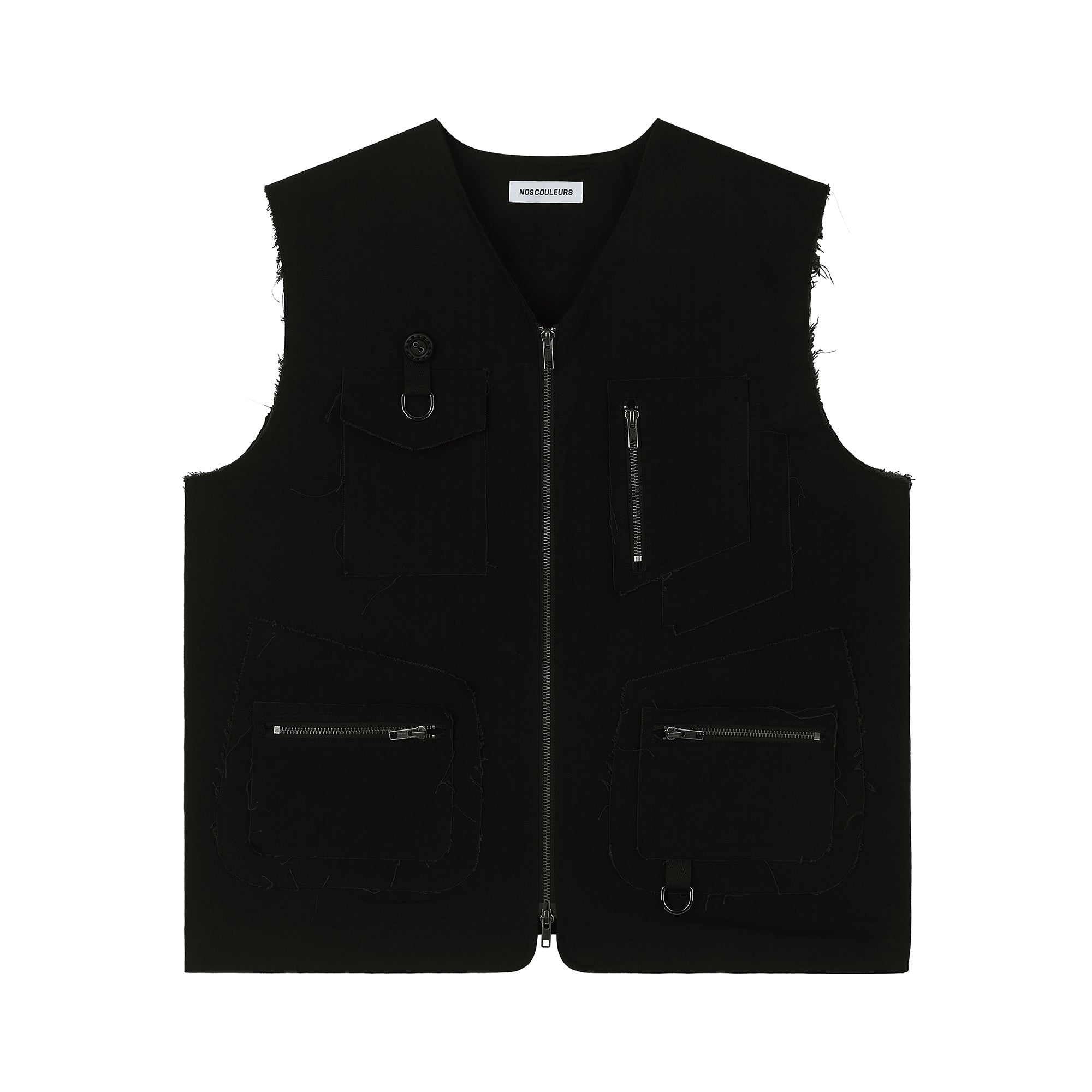 UL Cotton Vest 01 BLACK