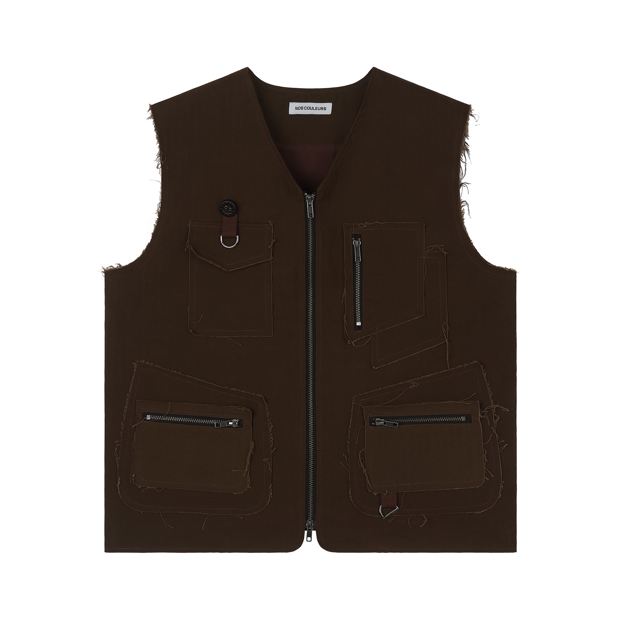 UL Cotton Vest 01 BROWN