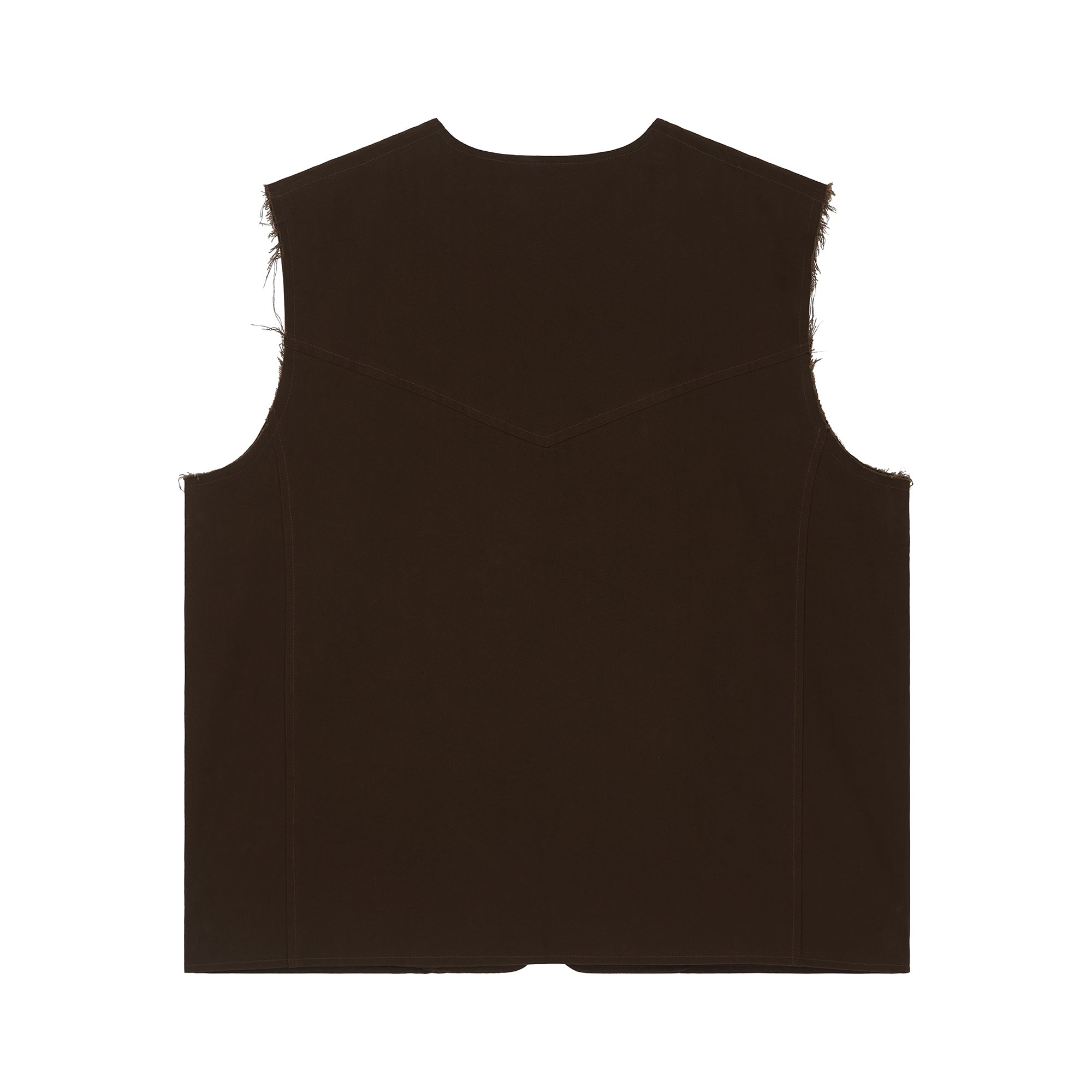 UL Cotton Vest 01 BROWN