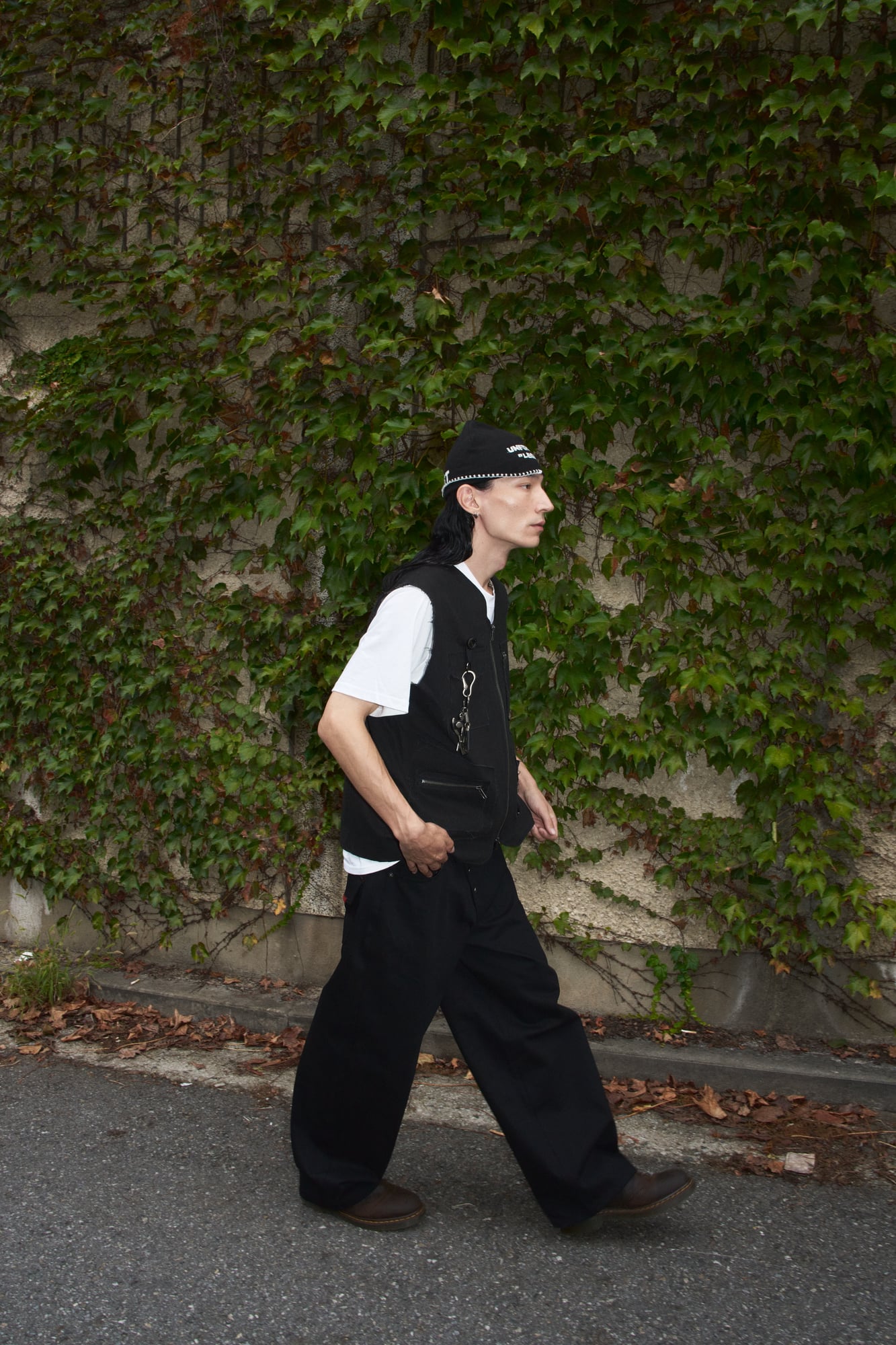 UL Cotton Vest 01 BLACK