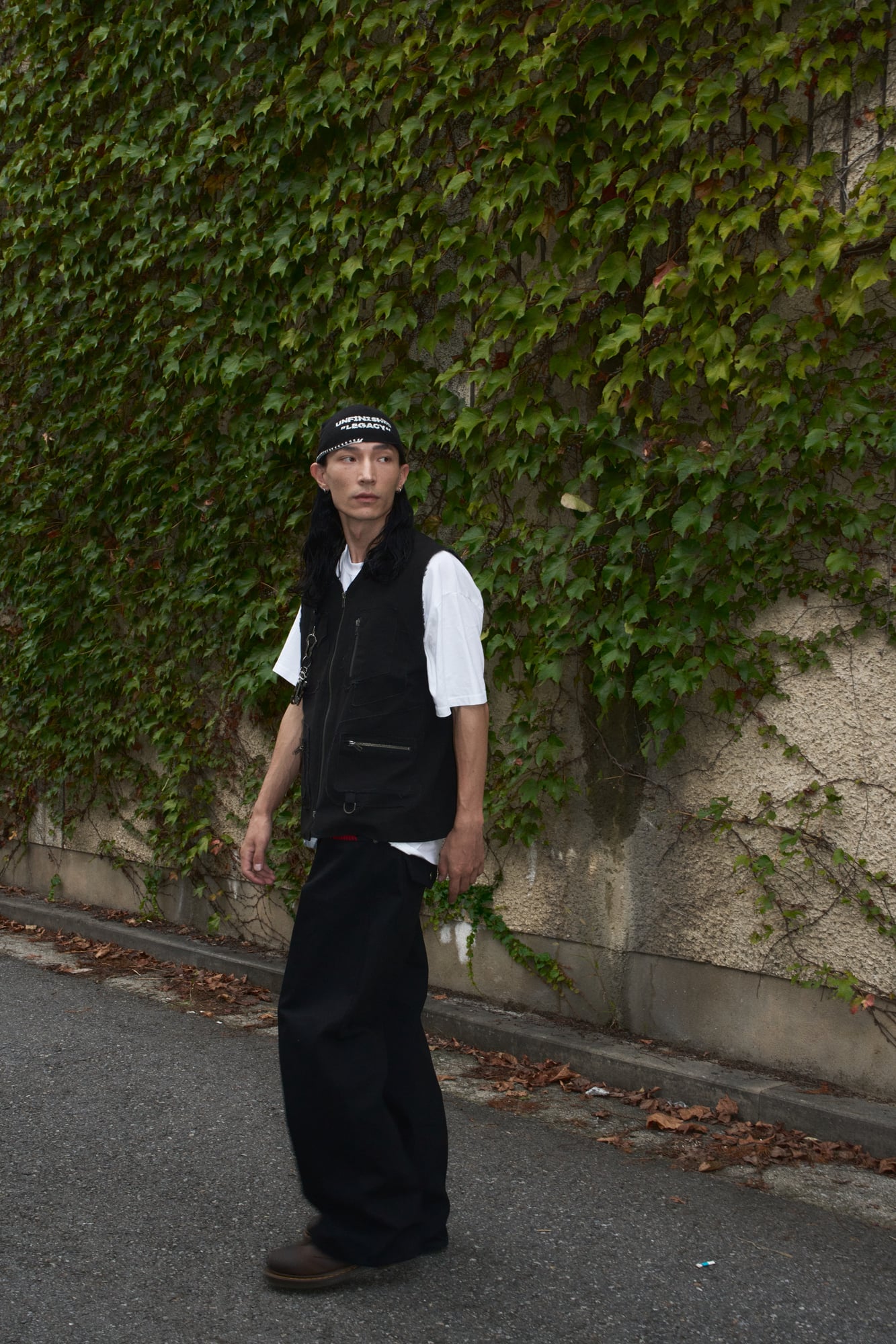 UL Cotton Vest 01 BLACK