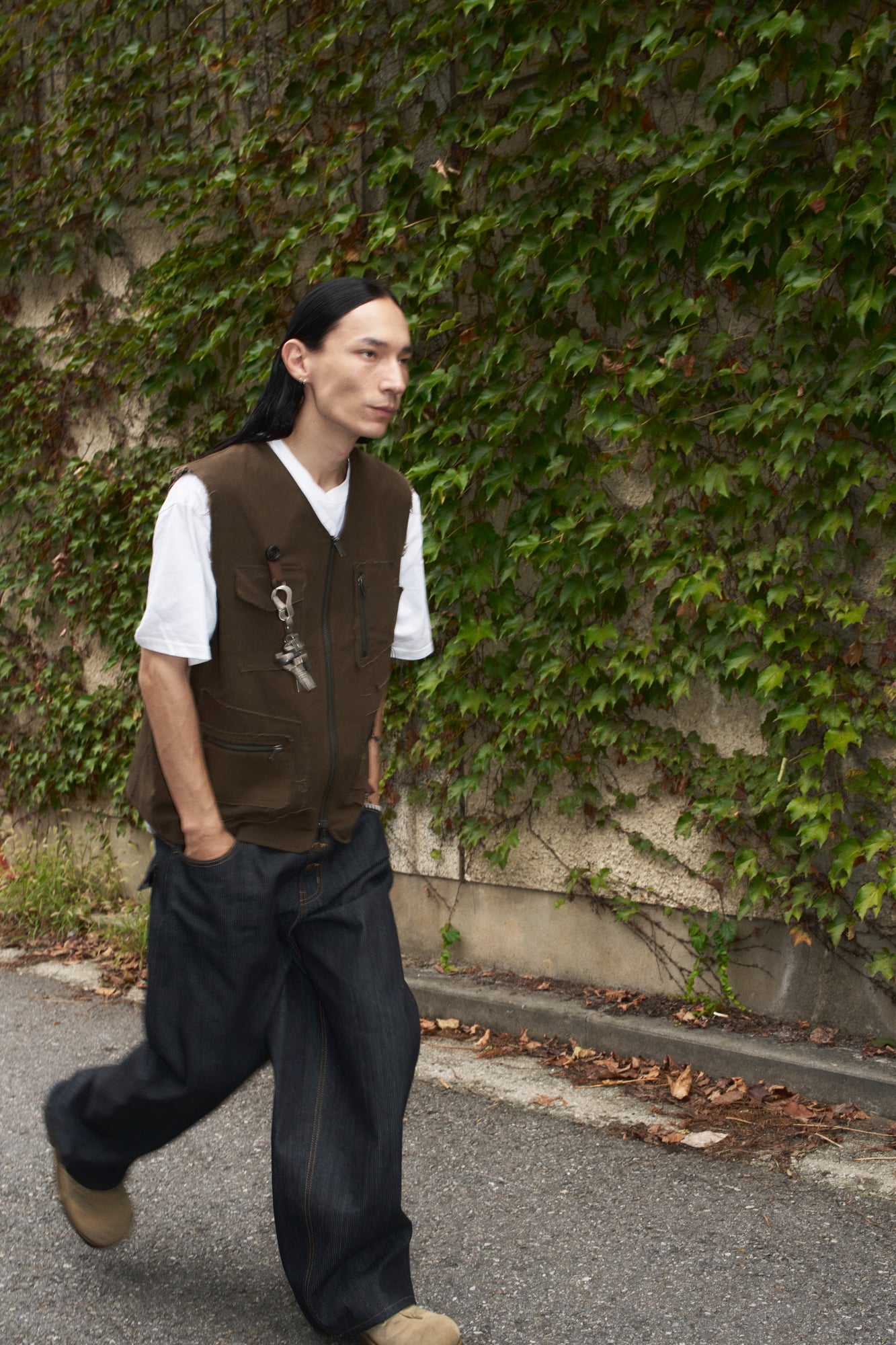 UL Cotton Vest 01 BROWN