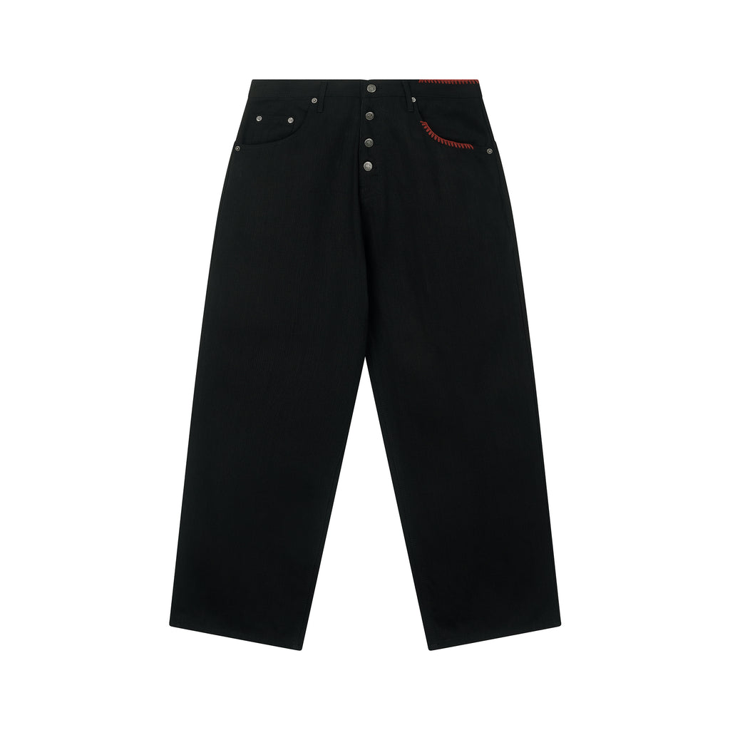 UL Denim Pants 01 BLACK