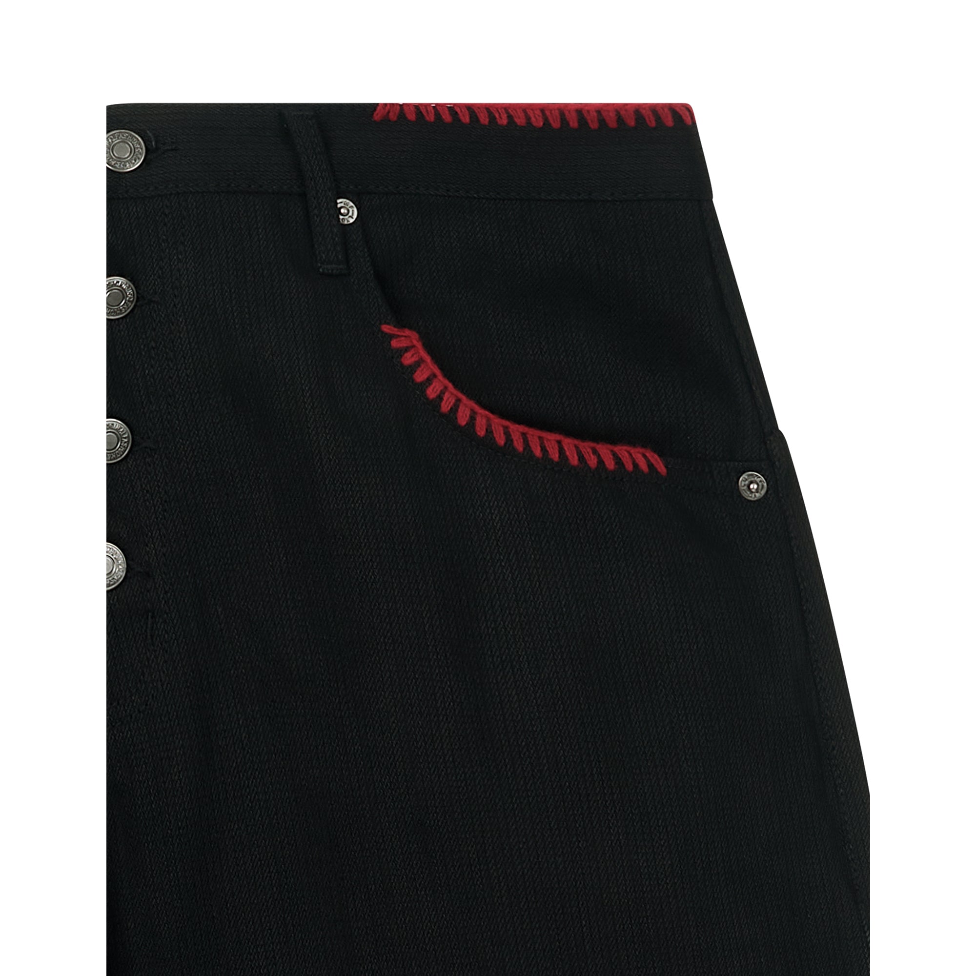 UL Denim Pants 01 BLACK