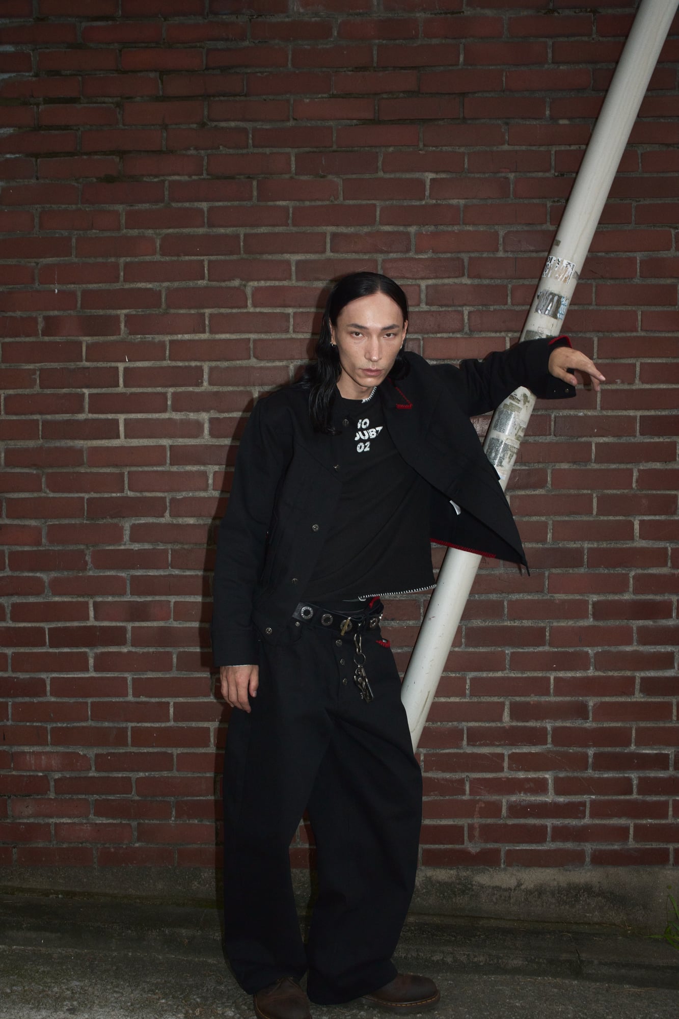 UL Denim Pants 01 BLACK