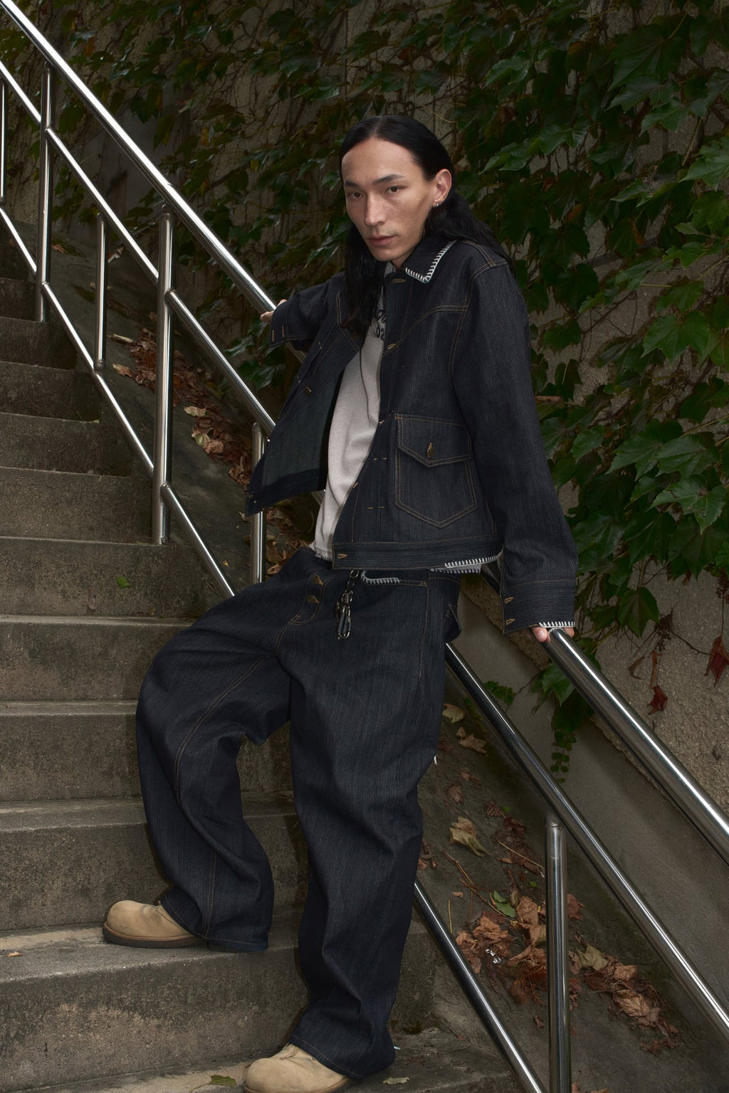 UL Denim Pants 01 INDIGO