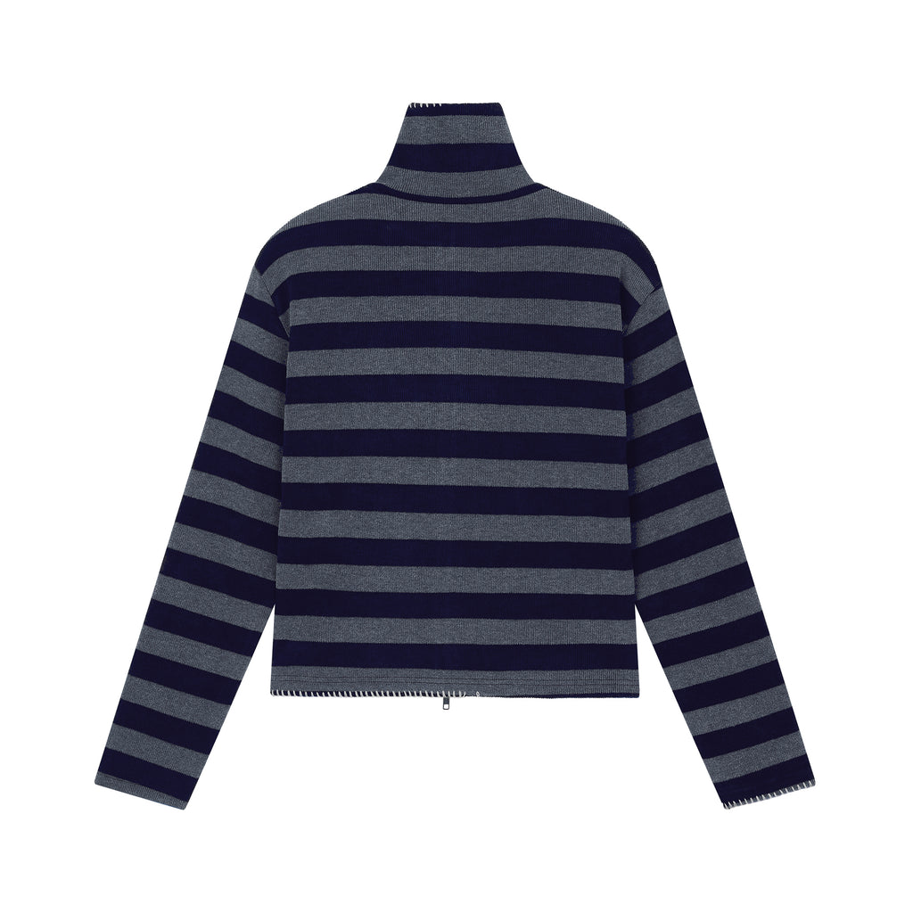 UL Knit Zip-Up 01 BLUE