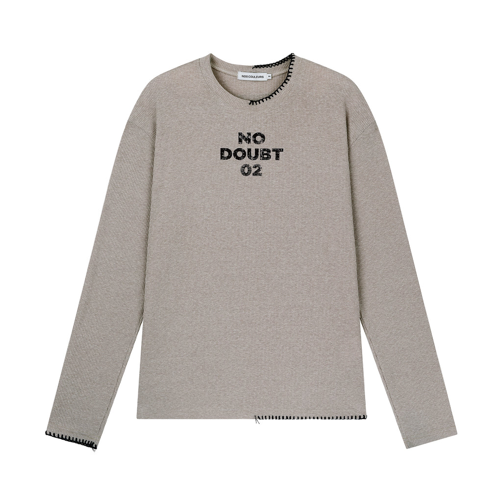 UL LS T-Shirt 01 BEIGE