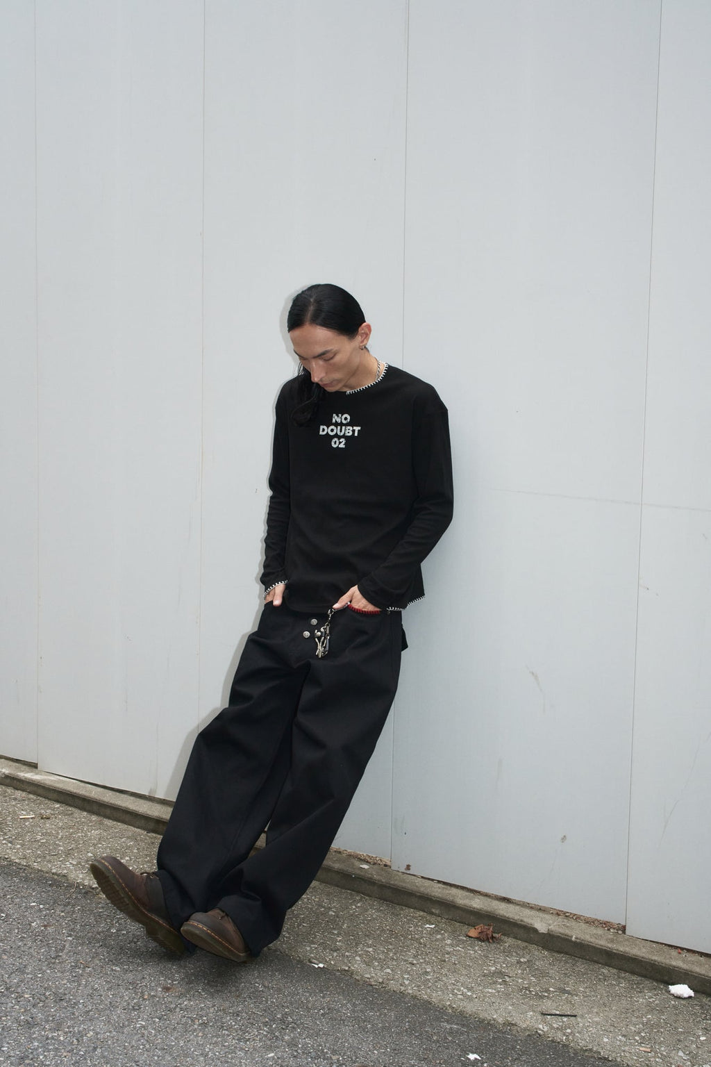 UL LS T-Shirt 01 BLACK