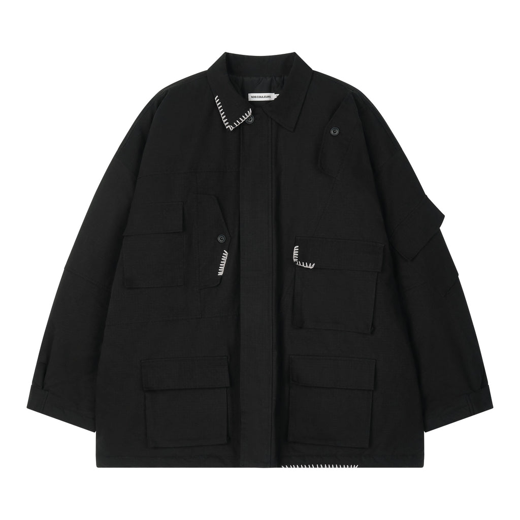 UL Cotton Jacket 03 BLACK