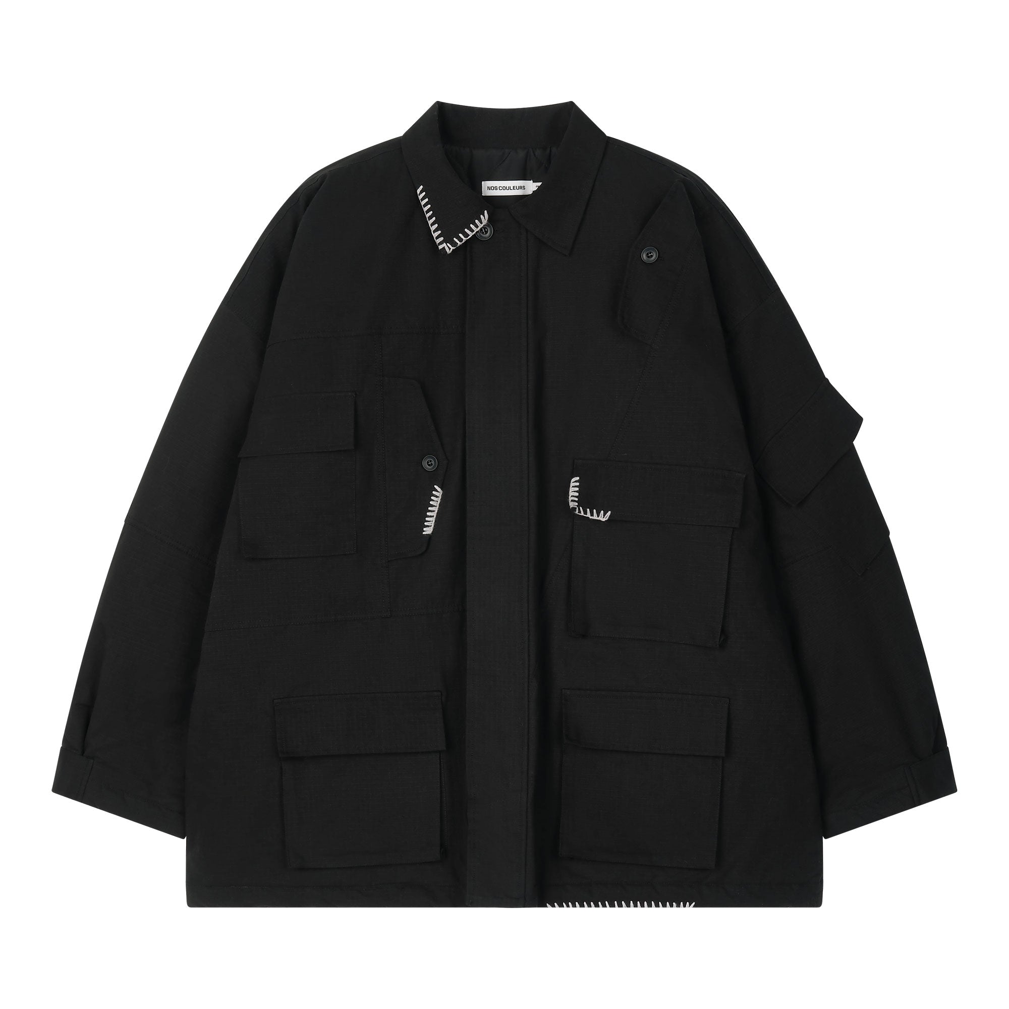 UL Cotton Jacket 03 BLACK