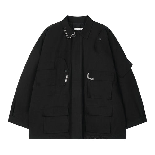 UL Cotton Jacket 03 BLACK
