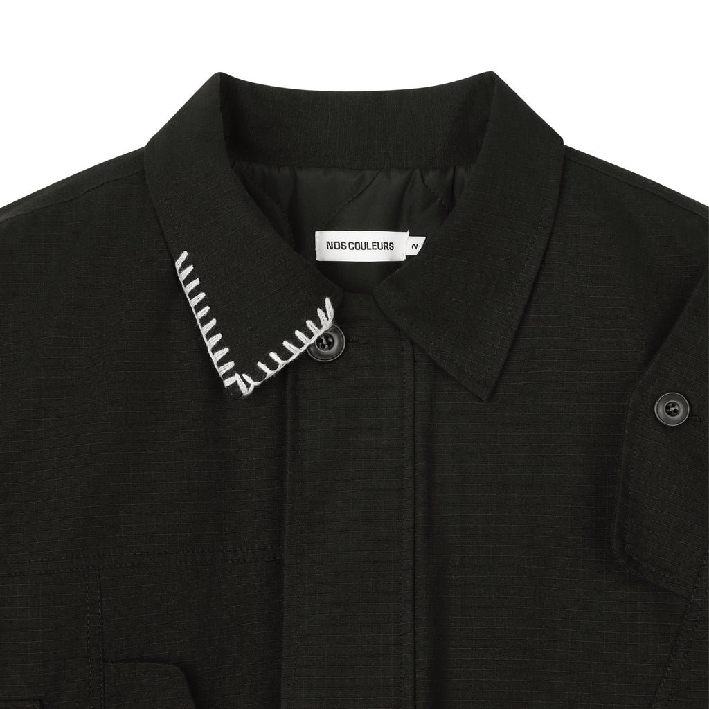 UL Cotton Jacket 03 BLACK