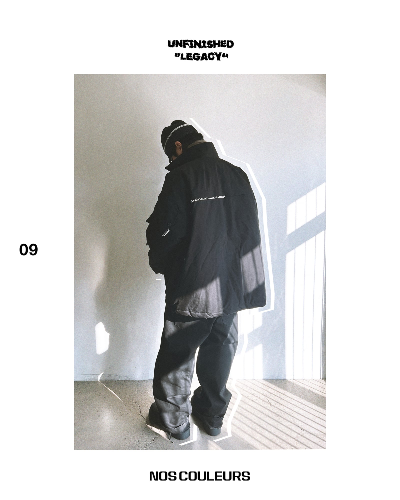 UL Cotton Jacket 03 BLACK