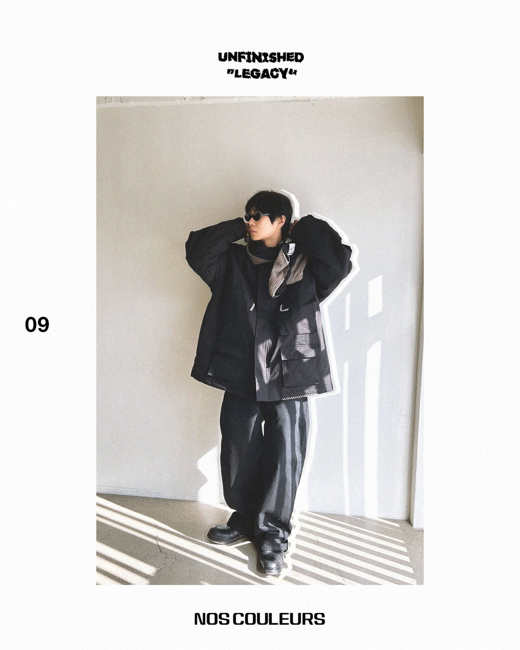 UL Cotton Jacket 03 BLACK
