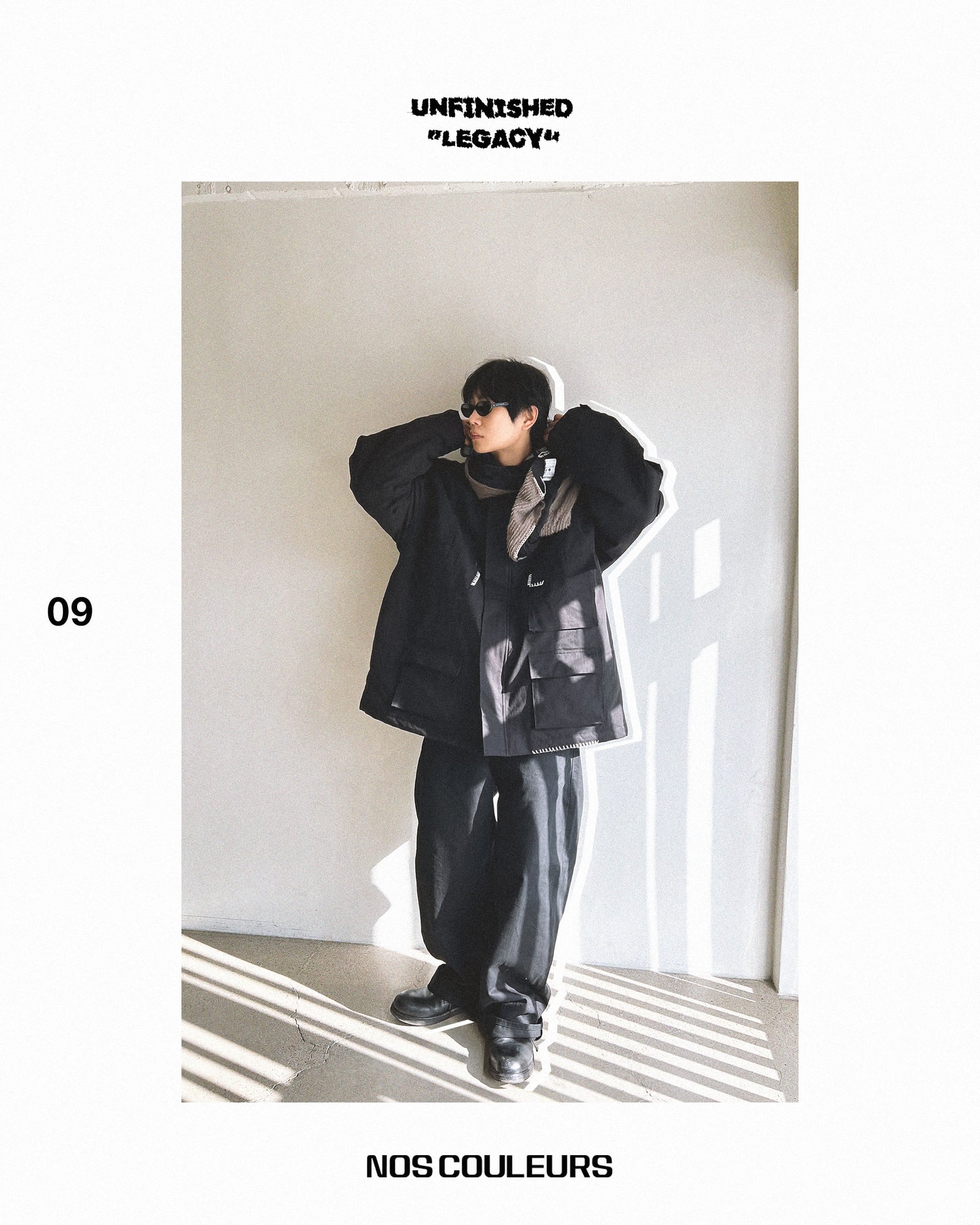 UL Cotton Jacket 03 BLACK