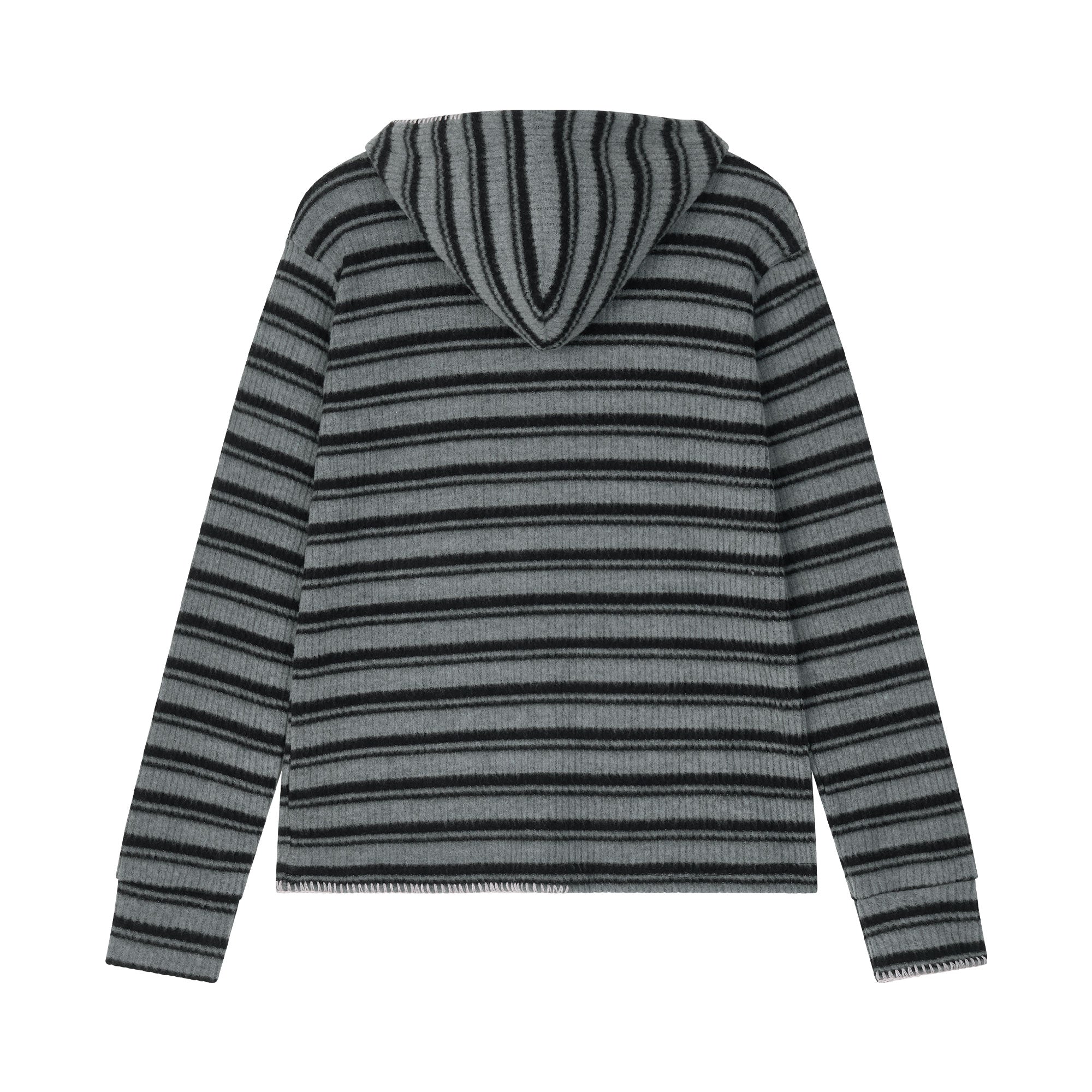 UL Knit Zip Hoodie 02 BLACK