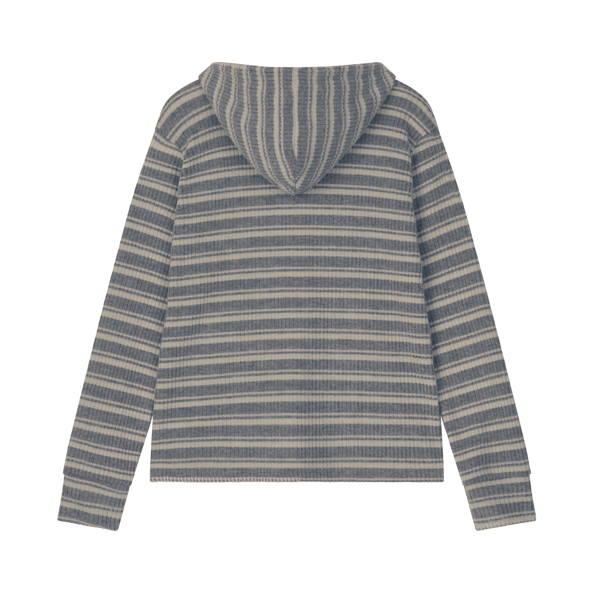UL Knit Zip Hoodie 02 LIGHT GREY