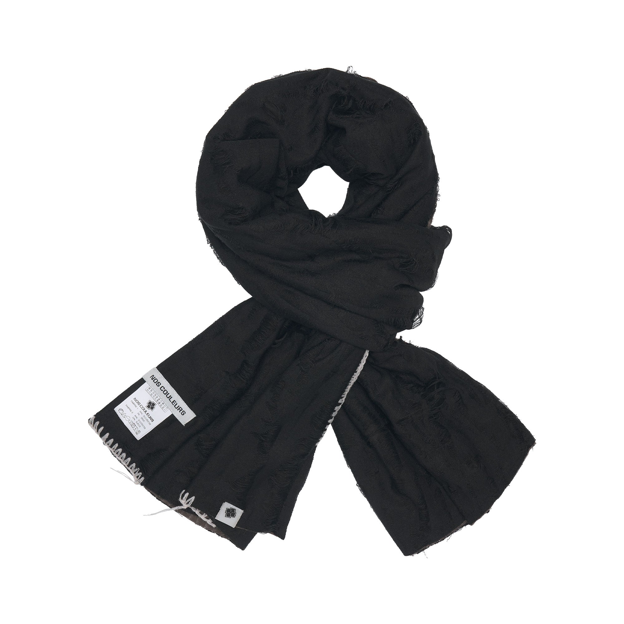UL Layer Scarf 01 BLACK