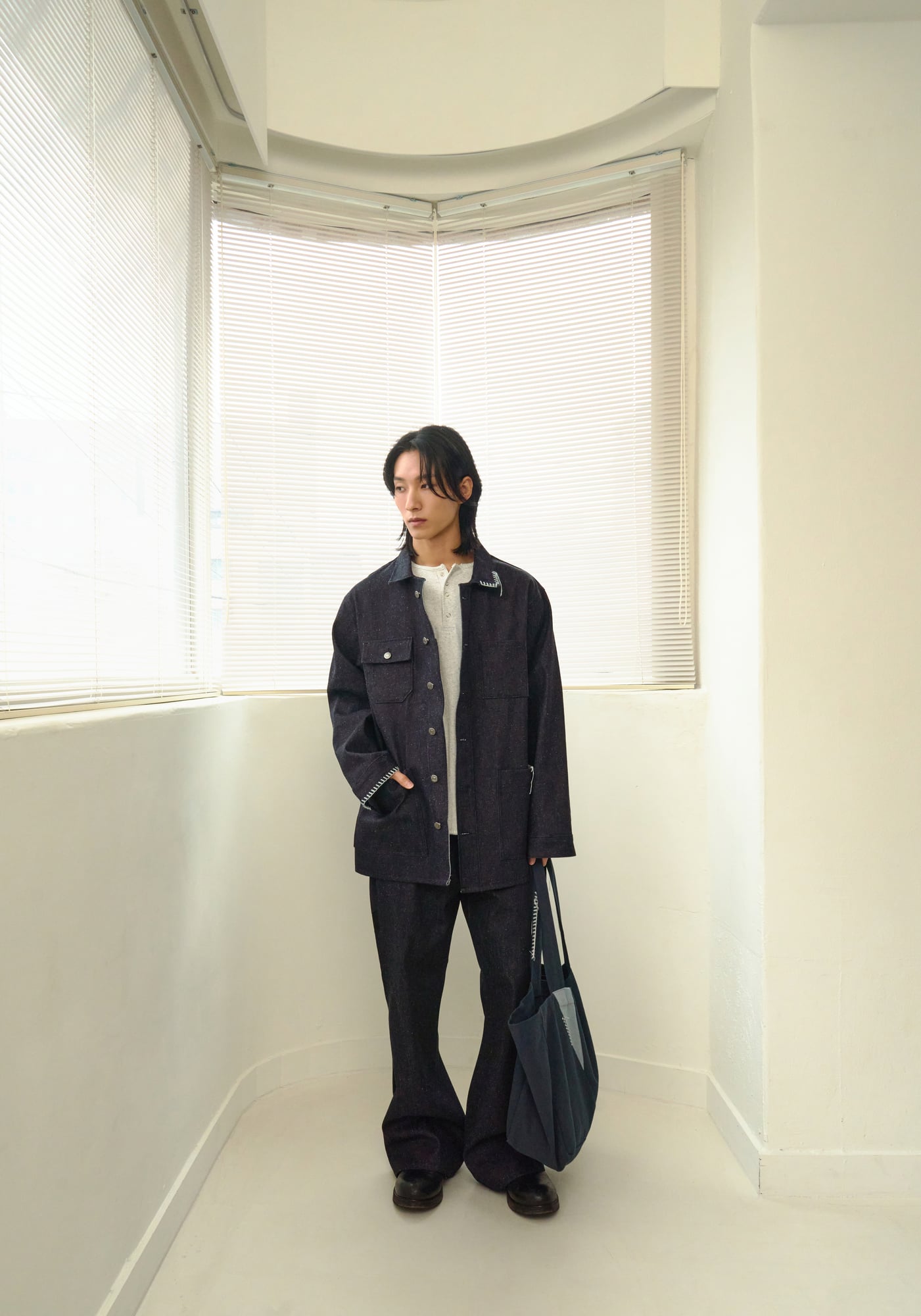 UL Denim Jacket 04 BLACK