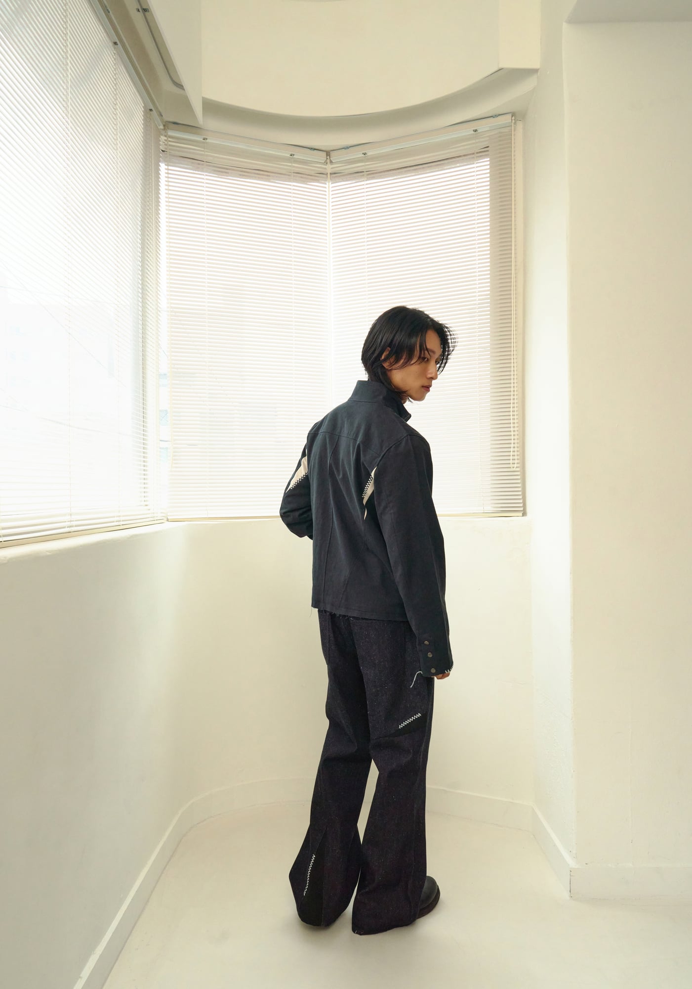 UL Denim Pants 03 BLACK