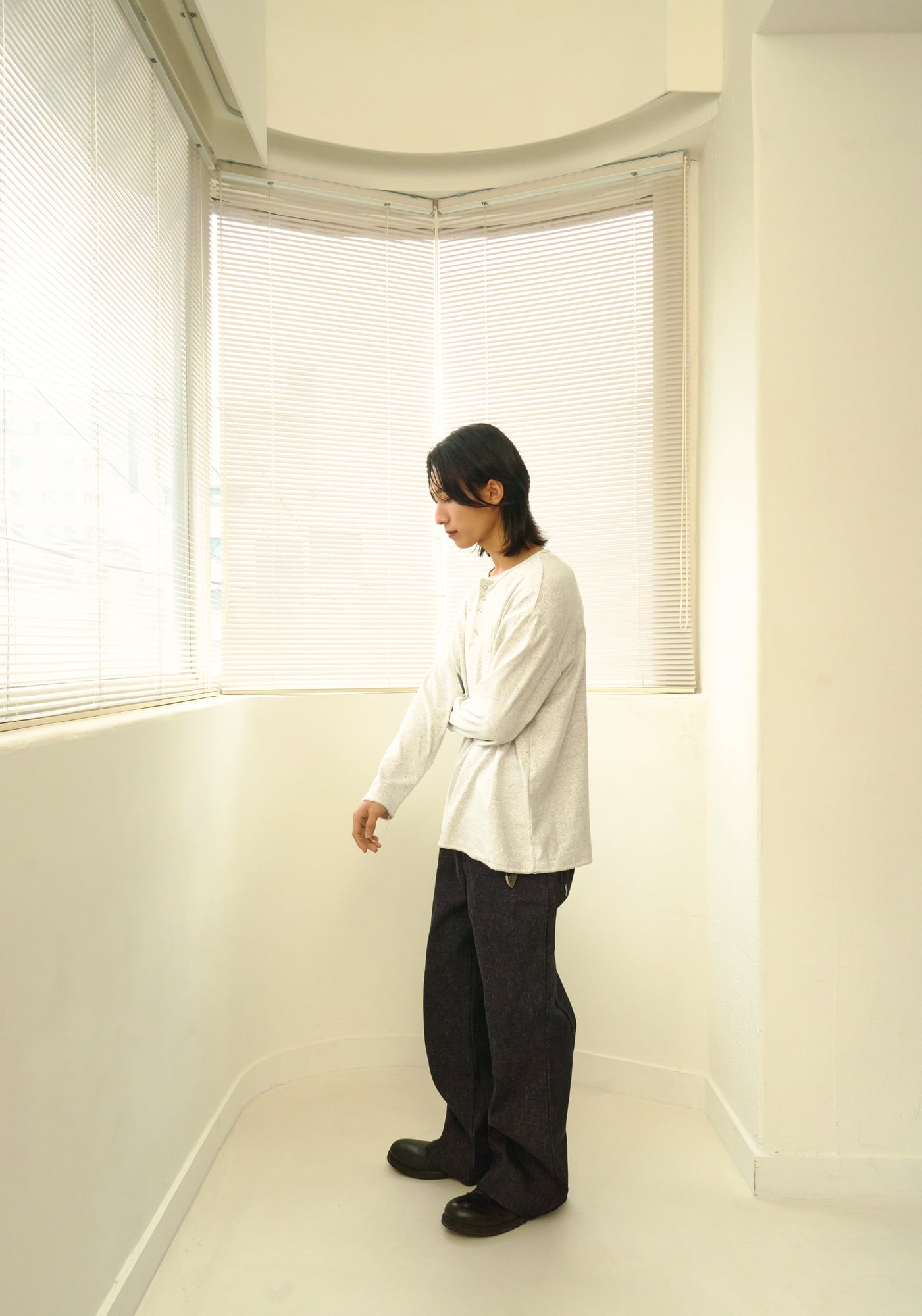 UL LS T-Shirt 03 WHITE