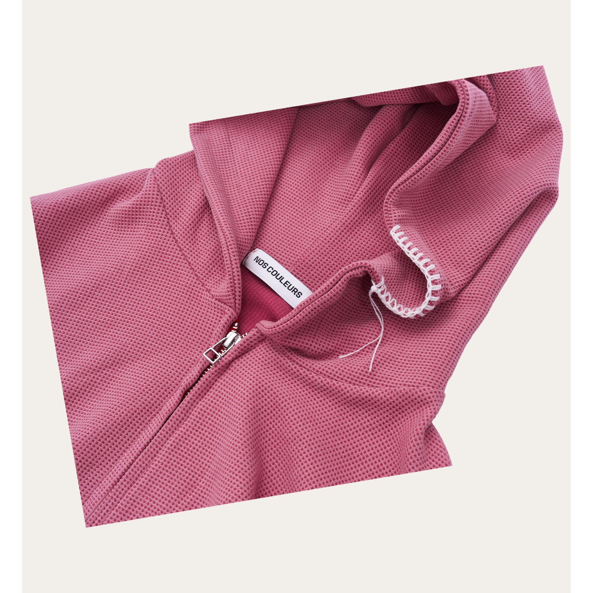 UL Thermal Zip Hoodie 01 PINK