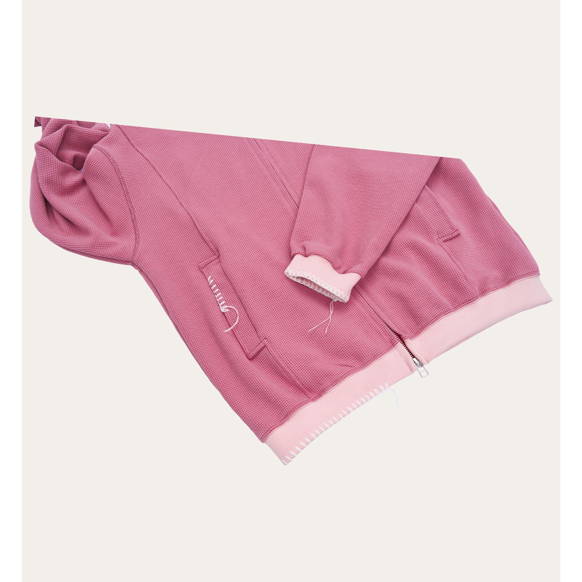 UL Thermal Zip Hoodie 01 PINK