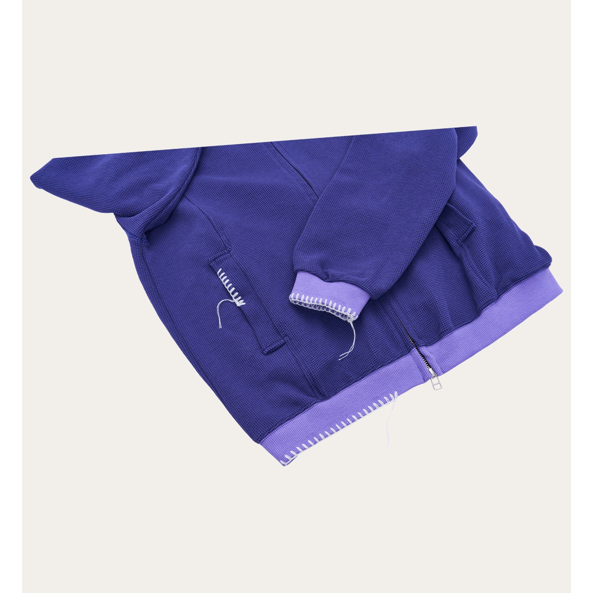 UL Thermal Zip Hoodie 01 PURPLE