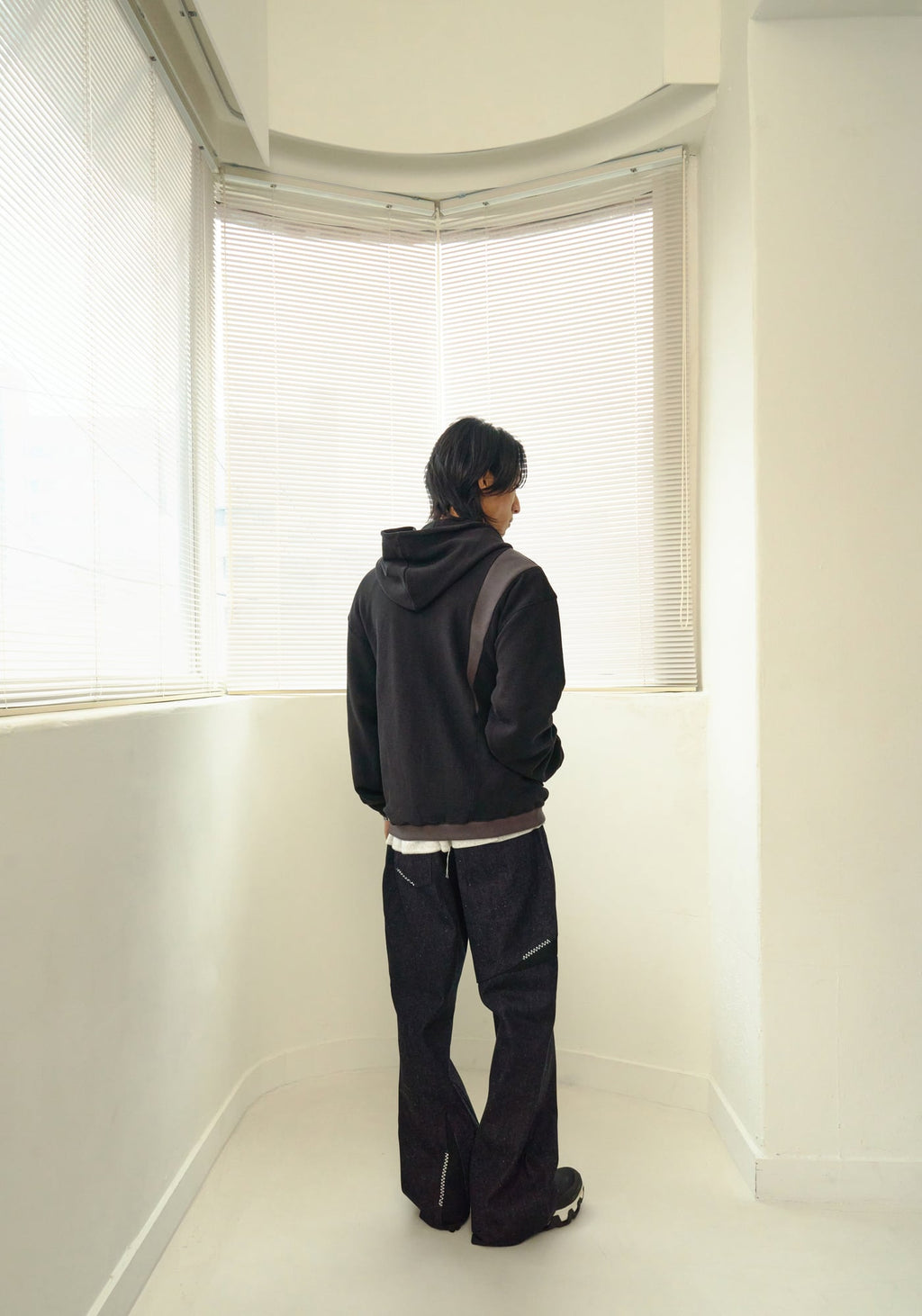 UL Thermal Zip Hoodie 01 BLACK