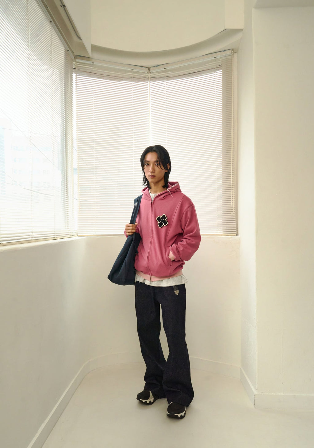 UL Thermal Zip Hoodie 01 PINK