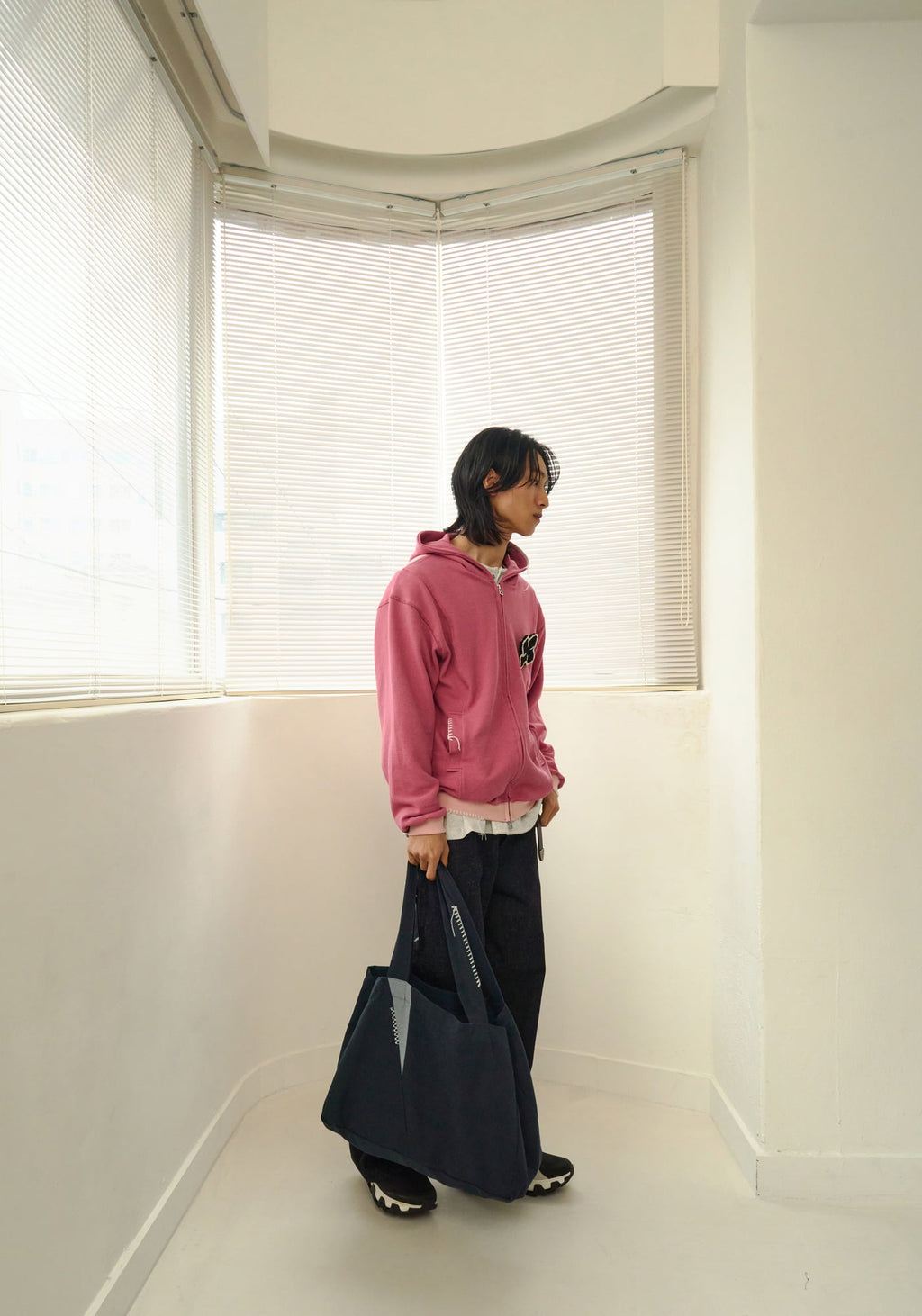 UL Thermal Zip Hoodie 01 PINK