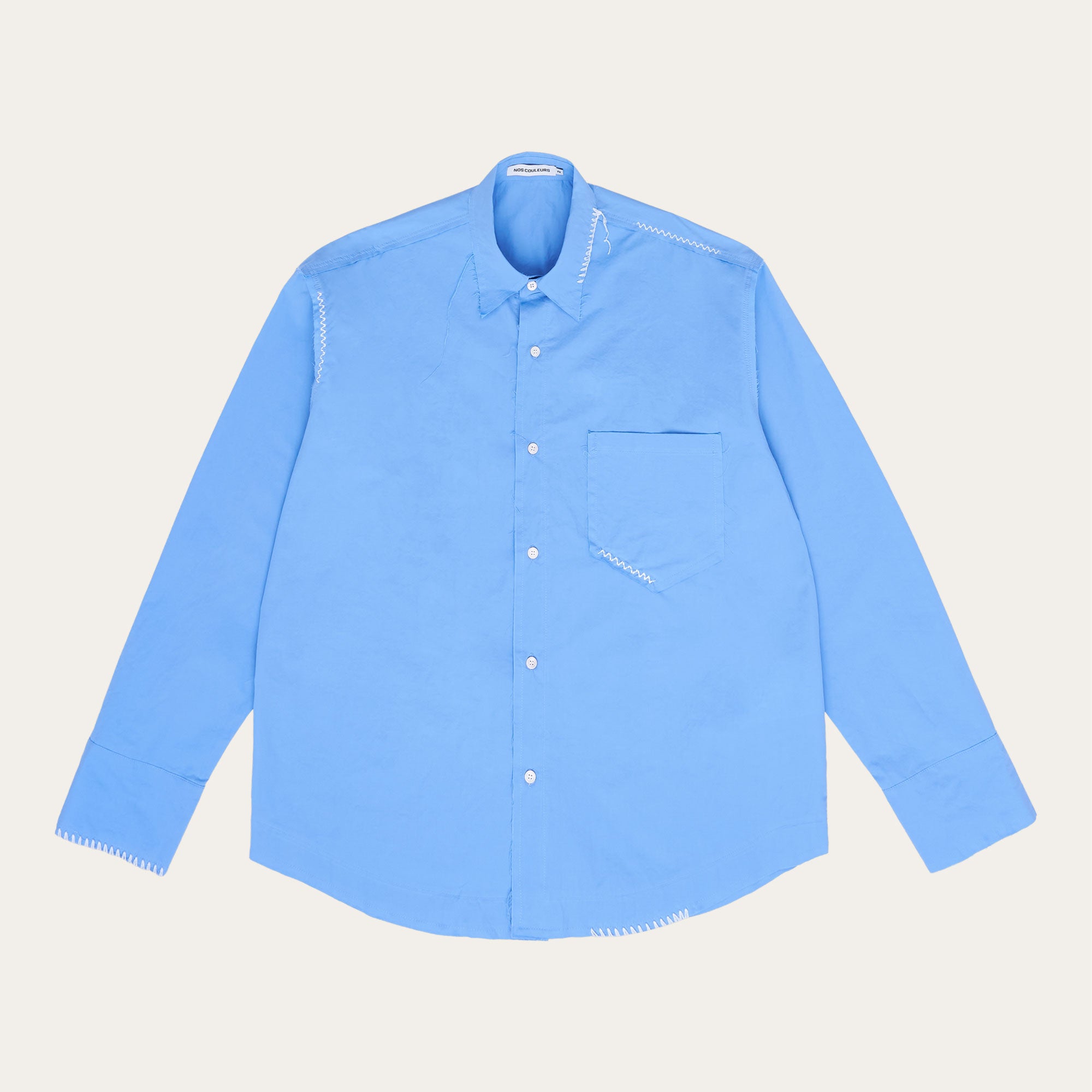 UL Cotton Shirts 03 Sky Blue