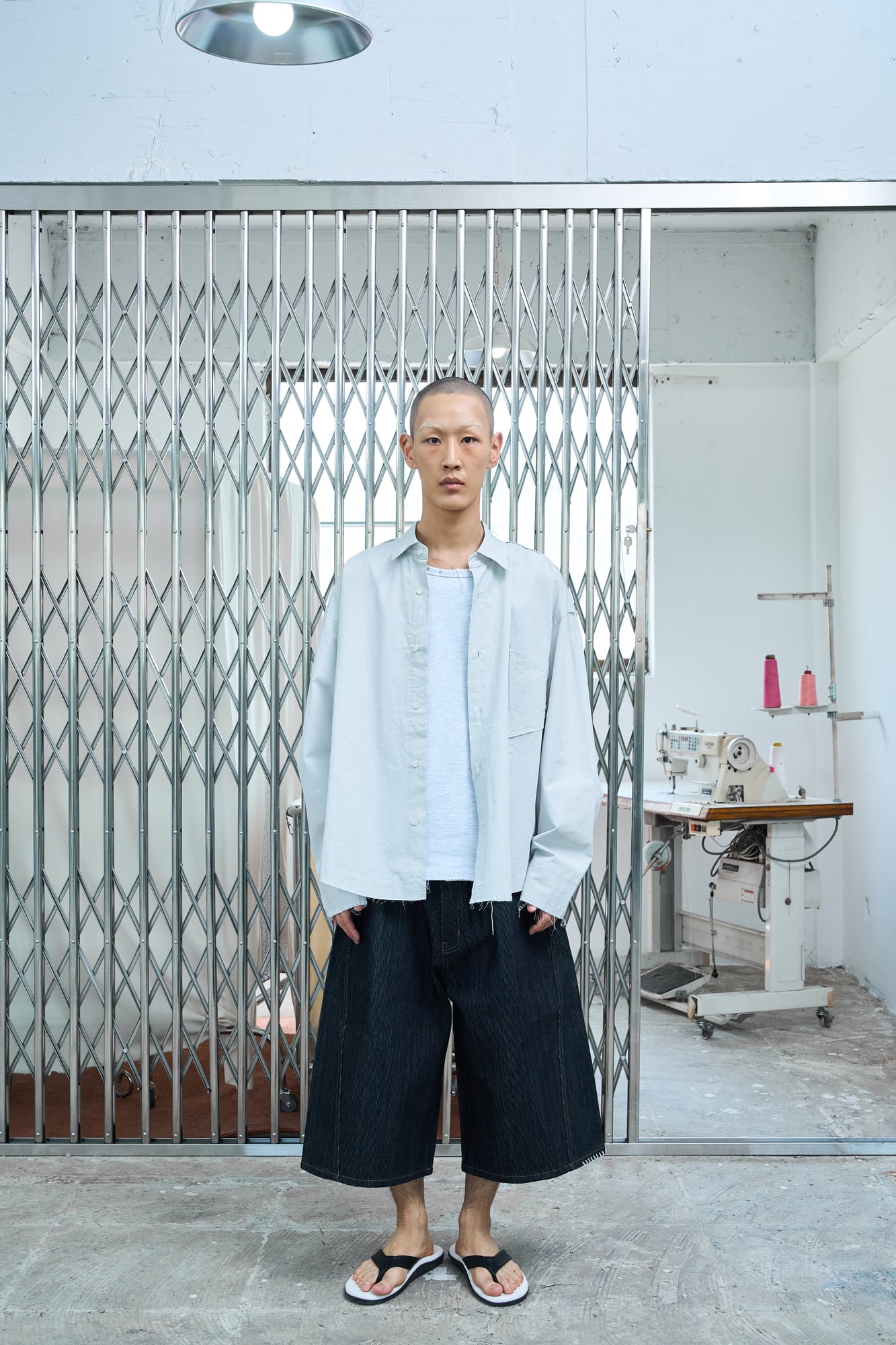 UL Cotton Shirts 03 Light Grey