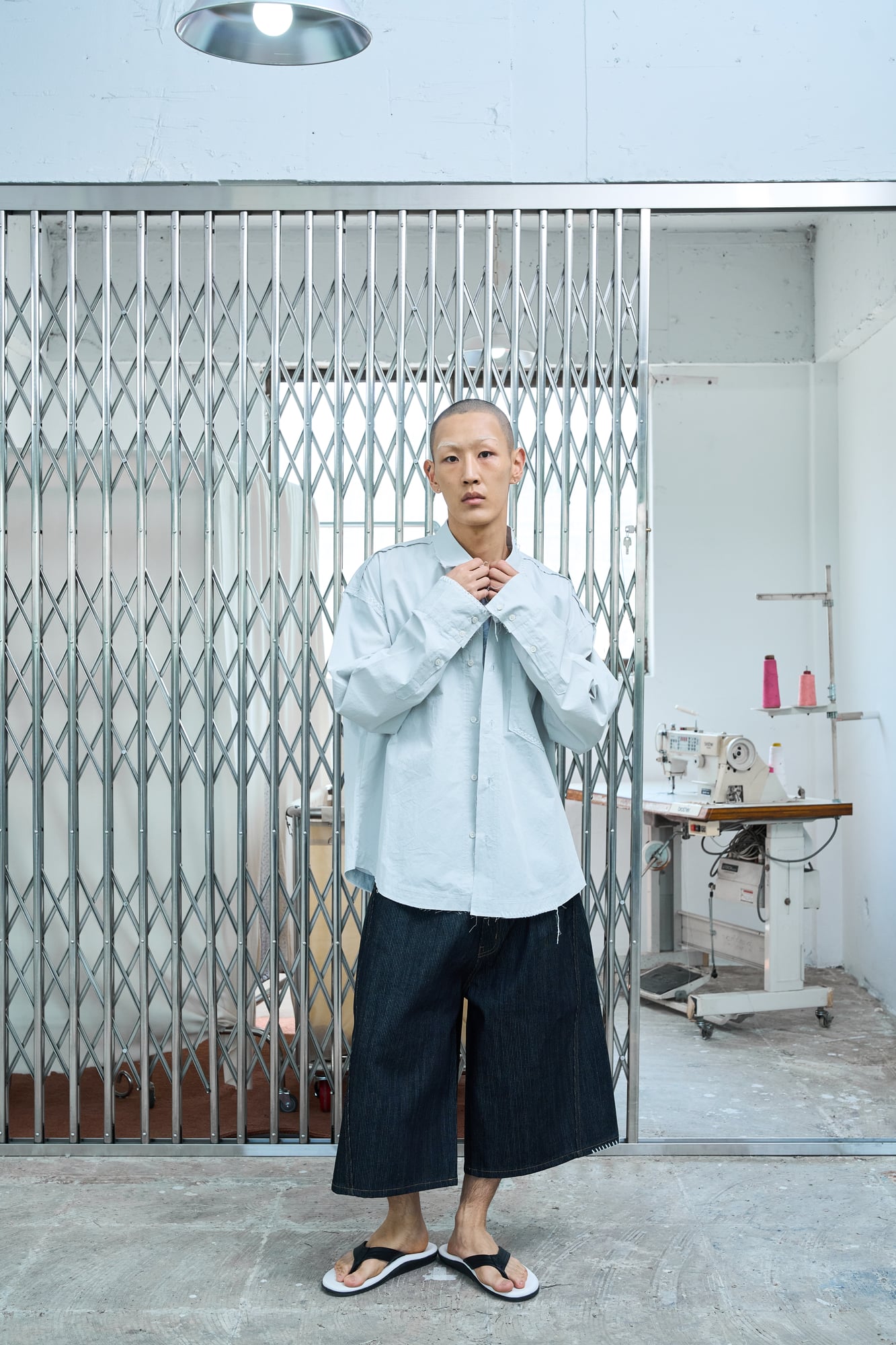 UL Cotton Shirts 03 Light Grey