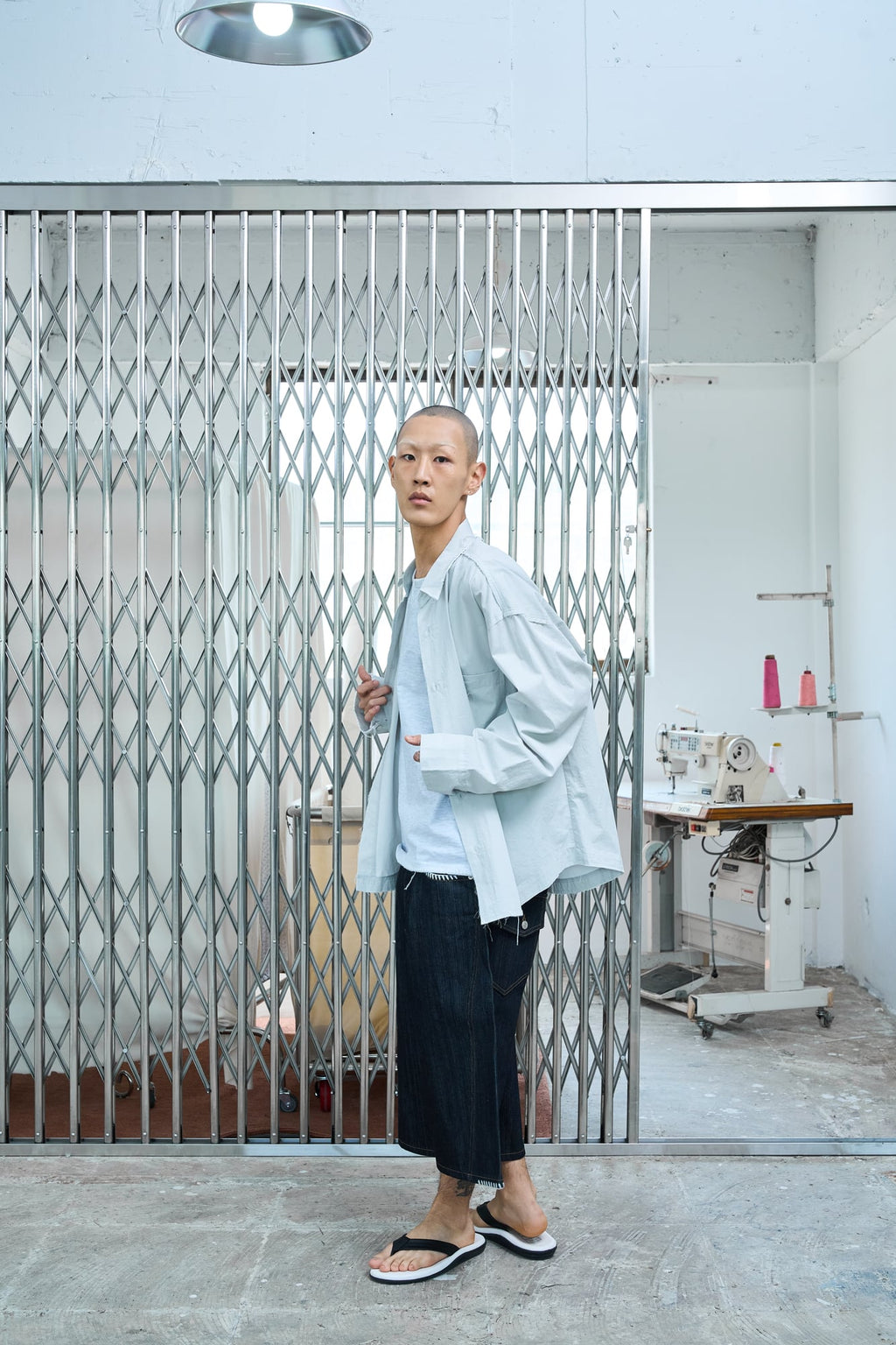 UL Cotton Shirts 03 Light Grey