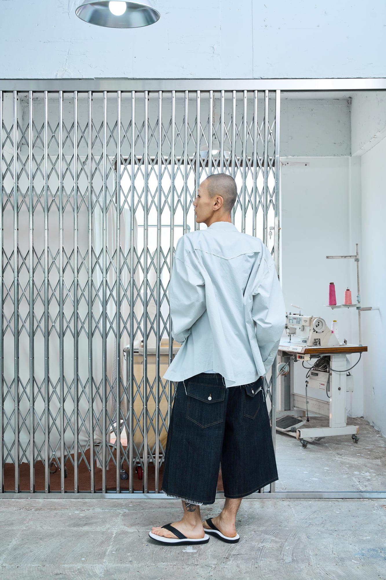 UL Cotton Shirts 03 Light Grey