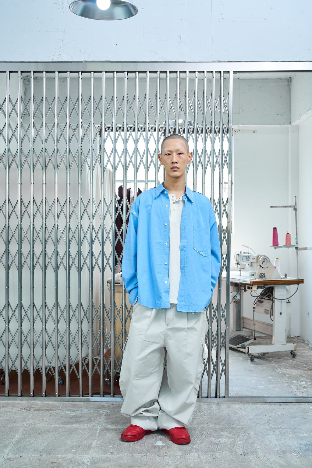 UL Cotton Shirts 03 Sky Blue
