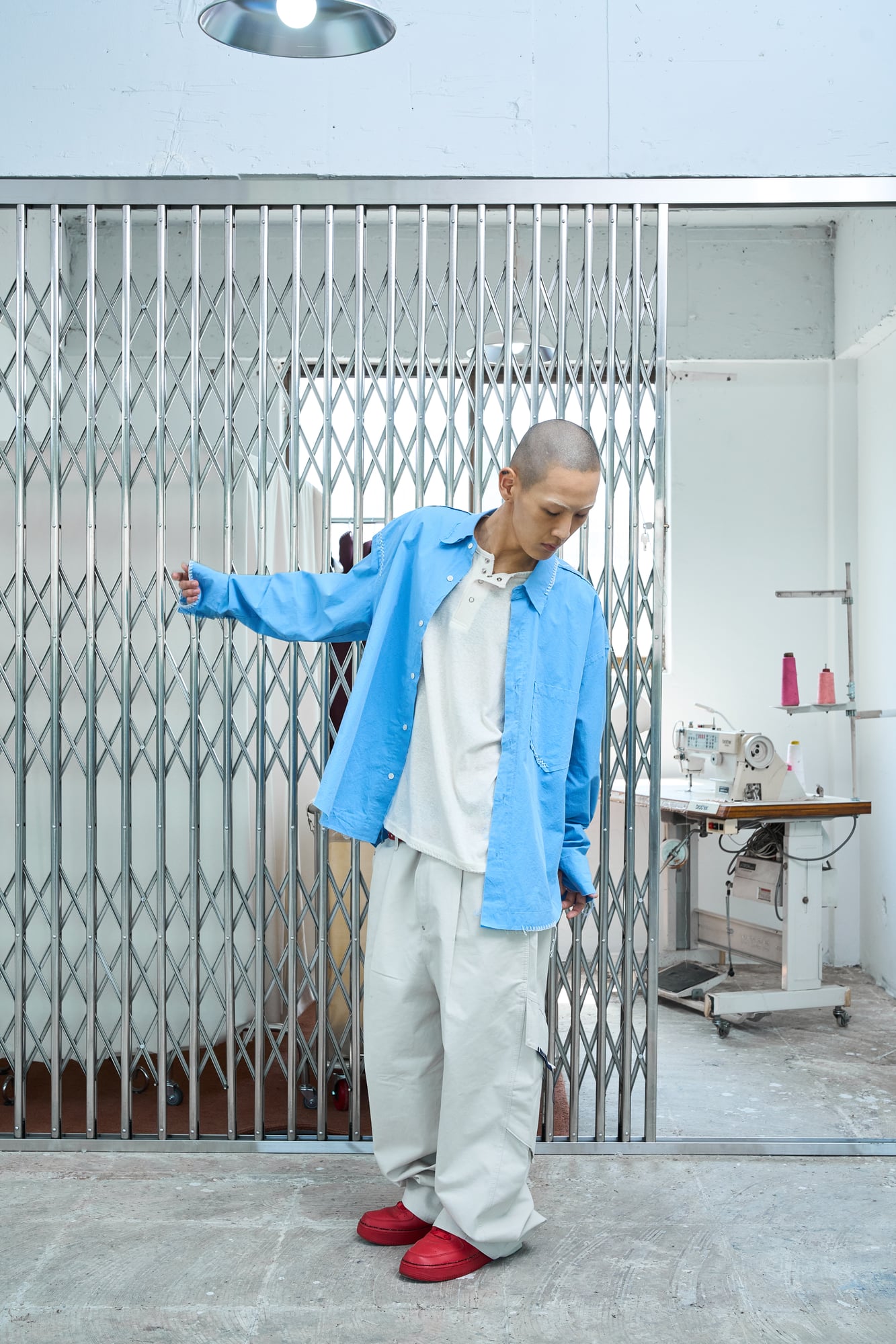 UL Cotton Shirts 03 Sky Blue