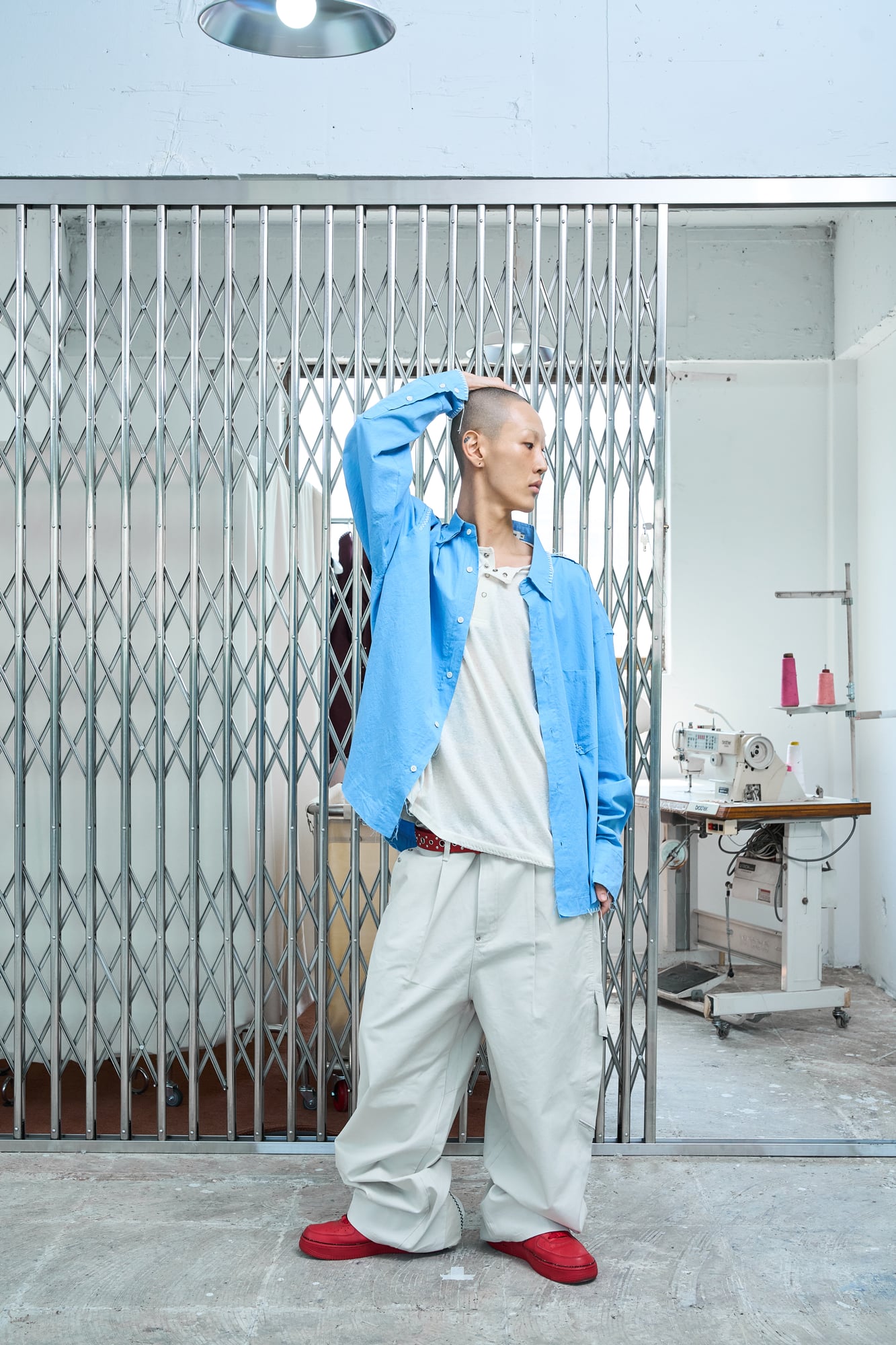 UL Cotton Shirts 03 Sky Blue