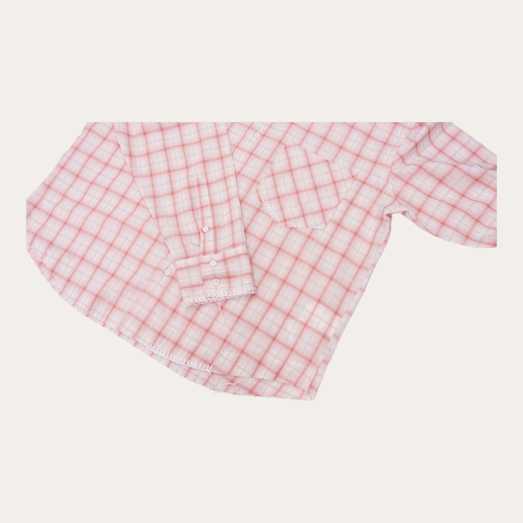 UL Check Shirts 04 Peach