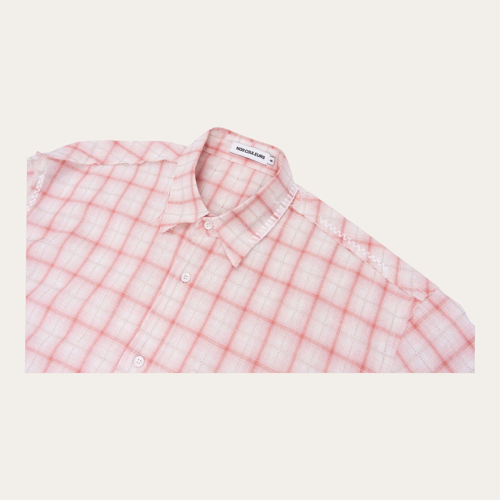 UL Check Shirts 04 Peach