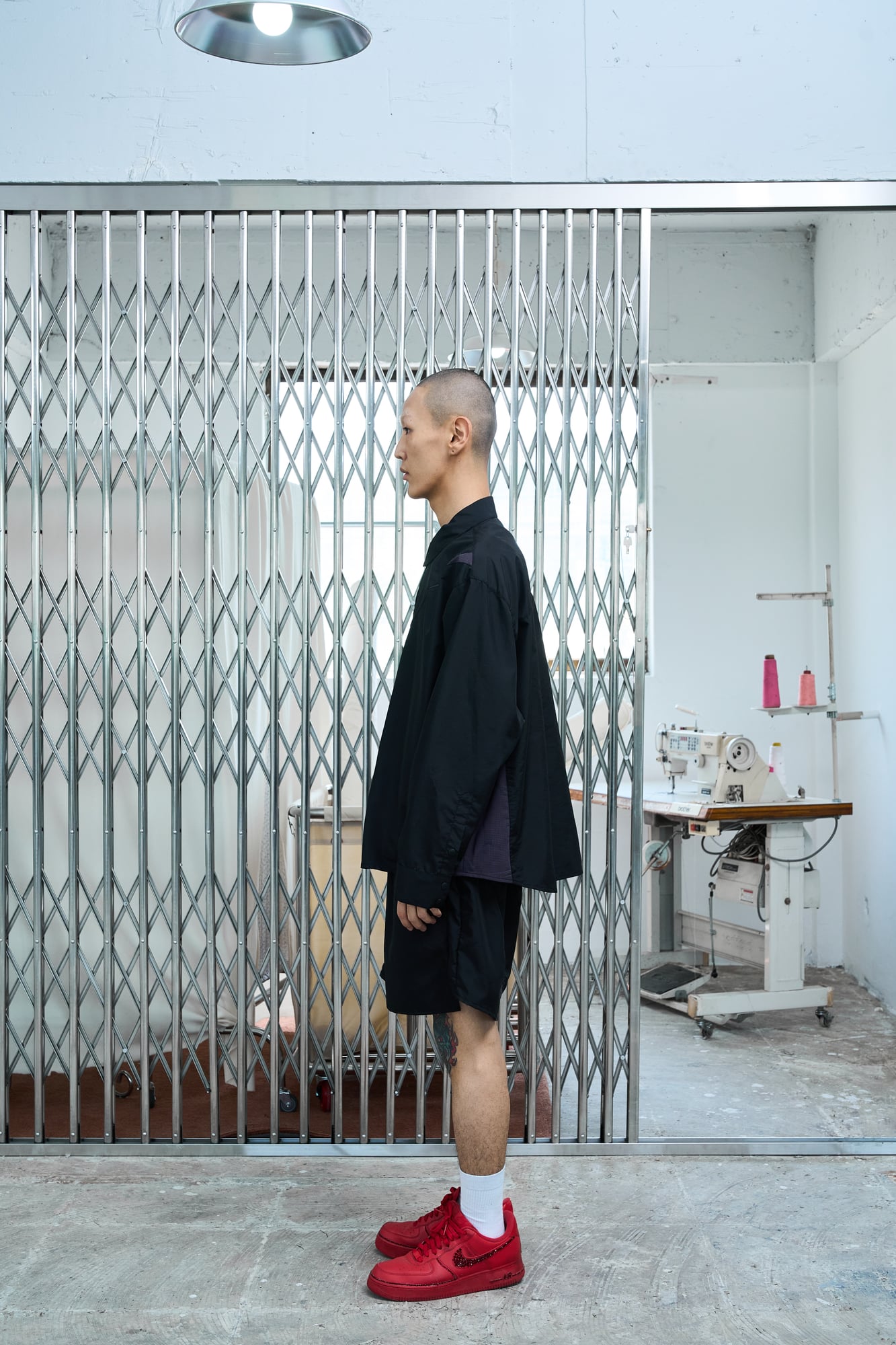 UL Nylon Shirts 05 Black