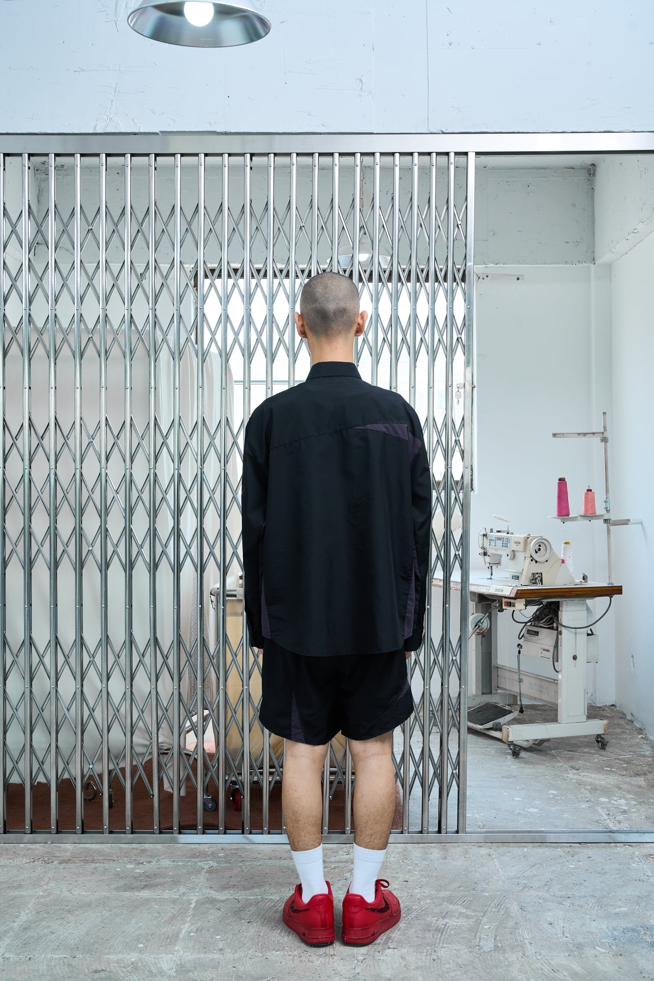 UL Nylon Shirts 05 Black