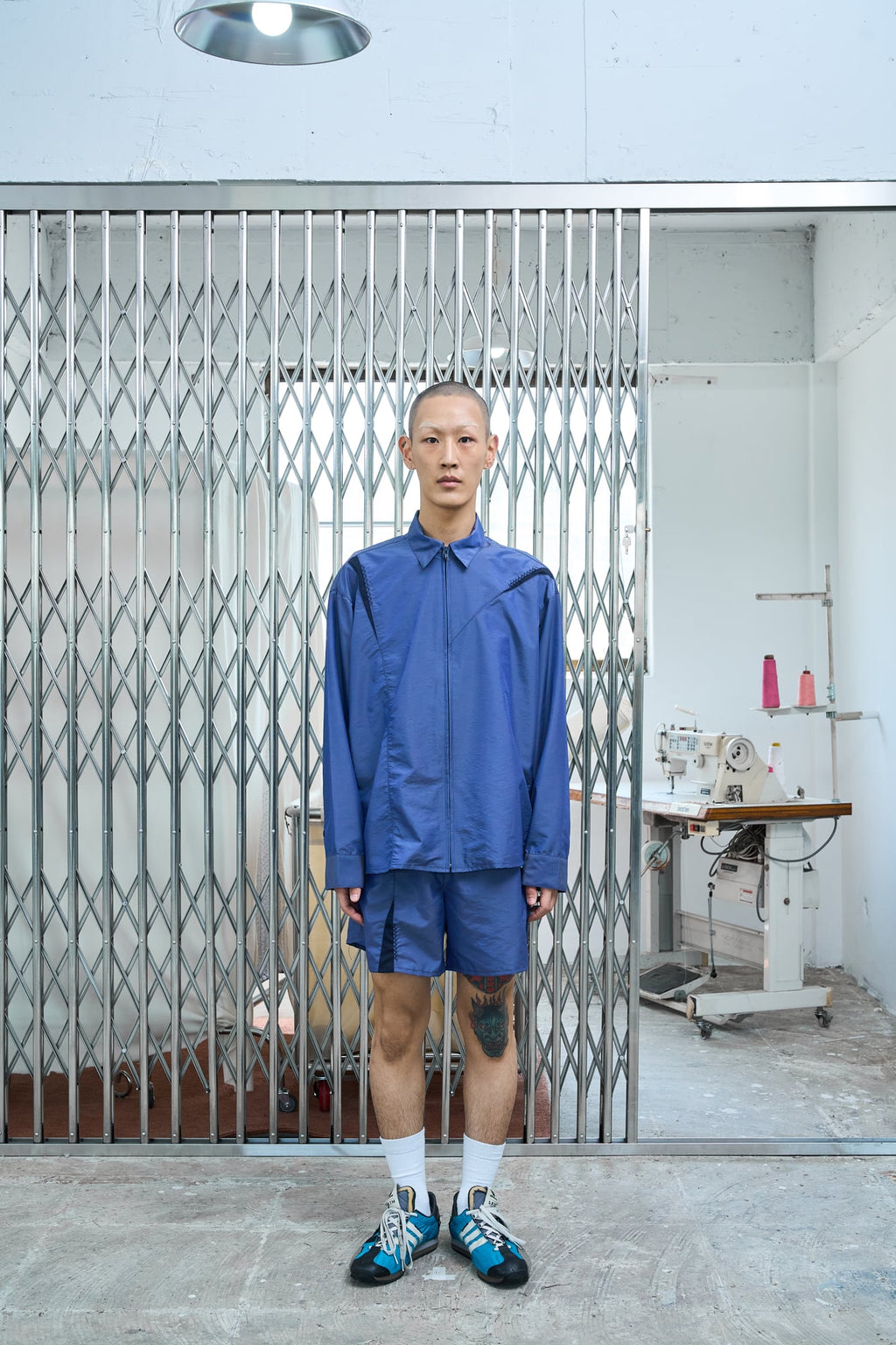 UL Nylon Shirts 05 Blue