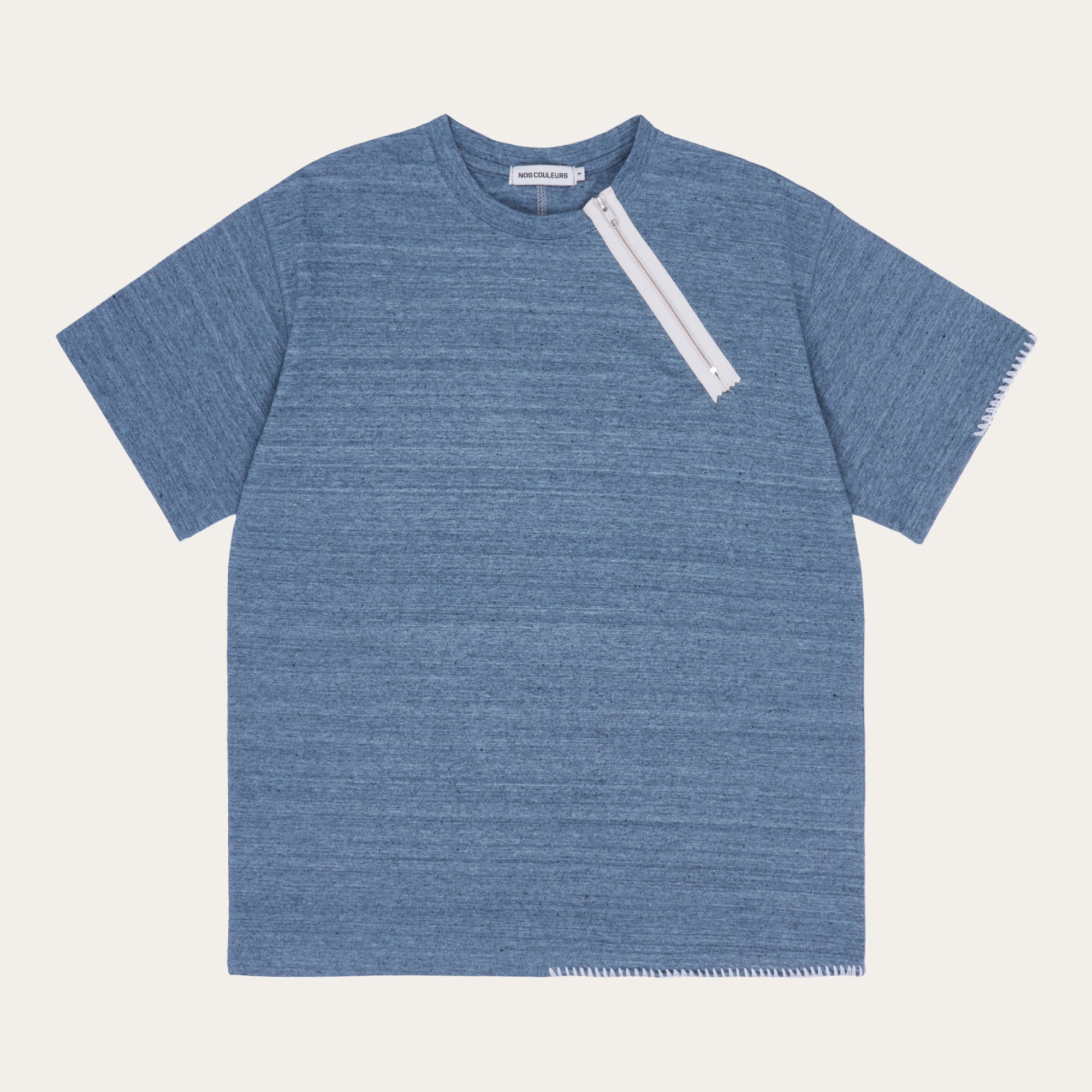 UL Zip T-Shirt 05 Blue