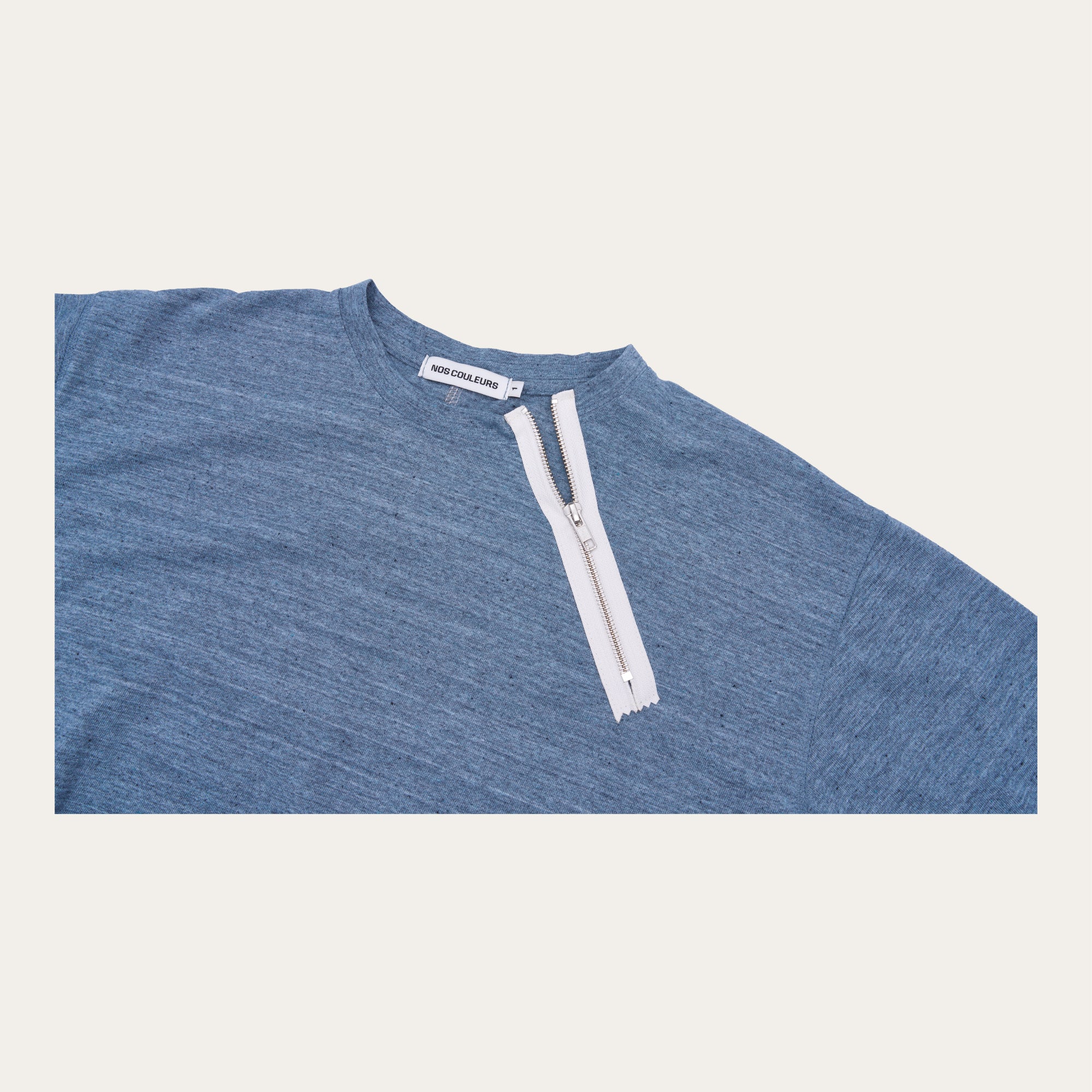 UL Zip T-Shirt 05 Blue
