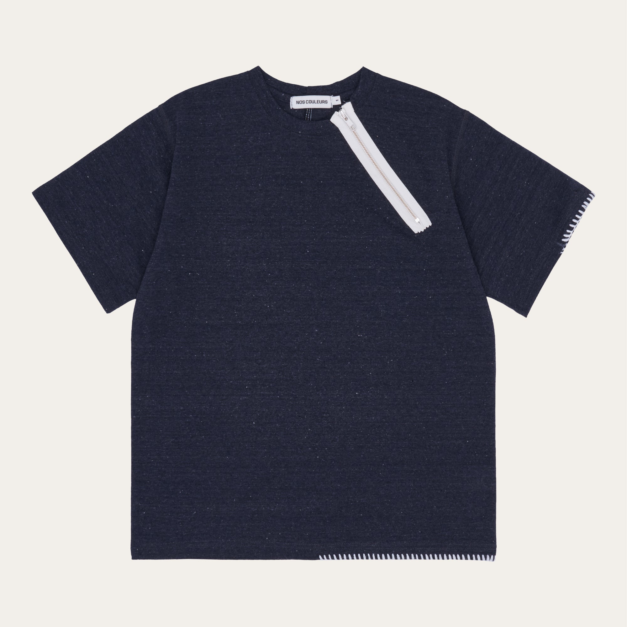 UL Zip T-Shirt 05 Navy