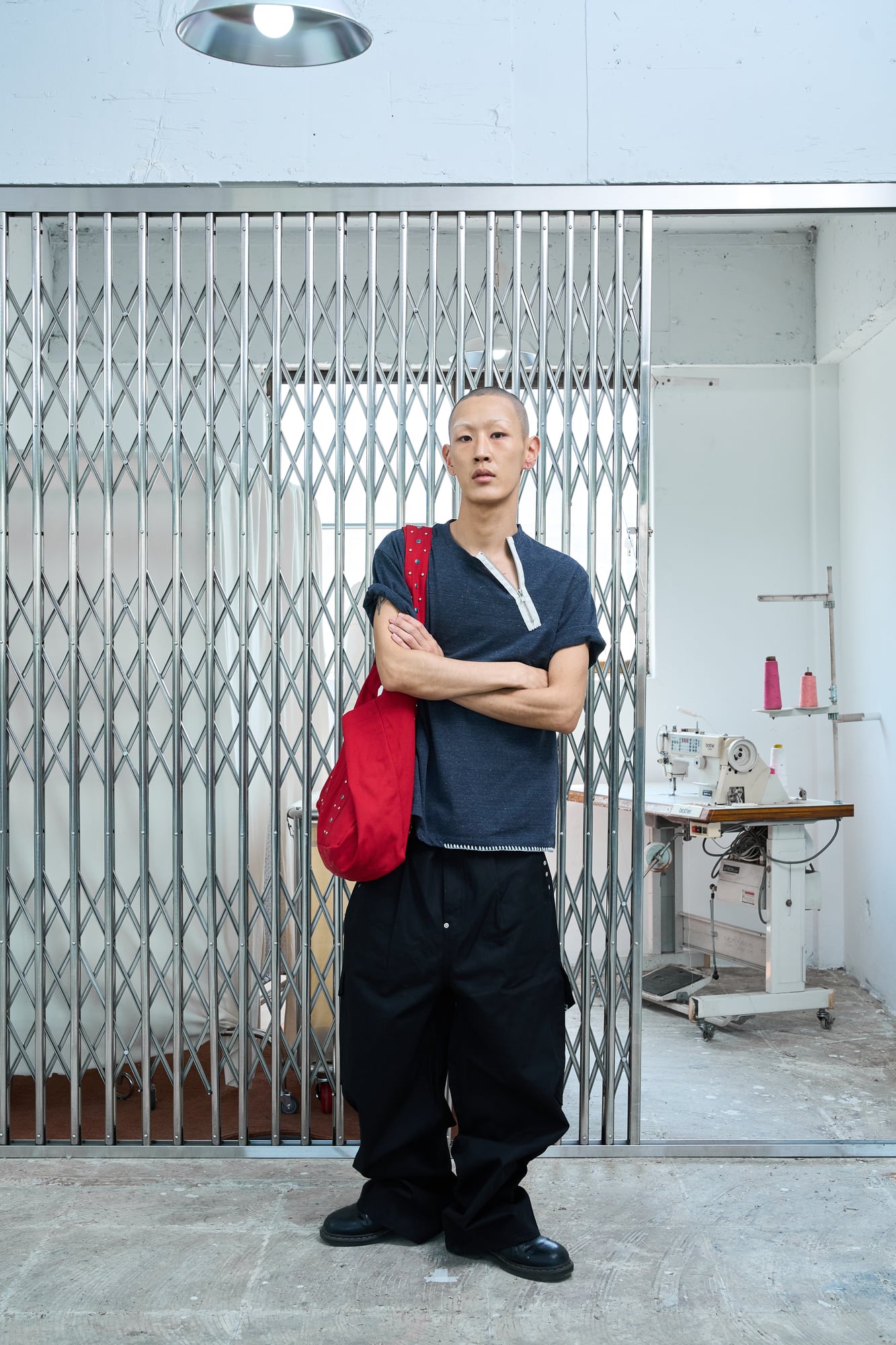 UL Zip T-Shirt 05 Navy